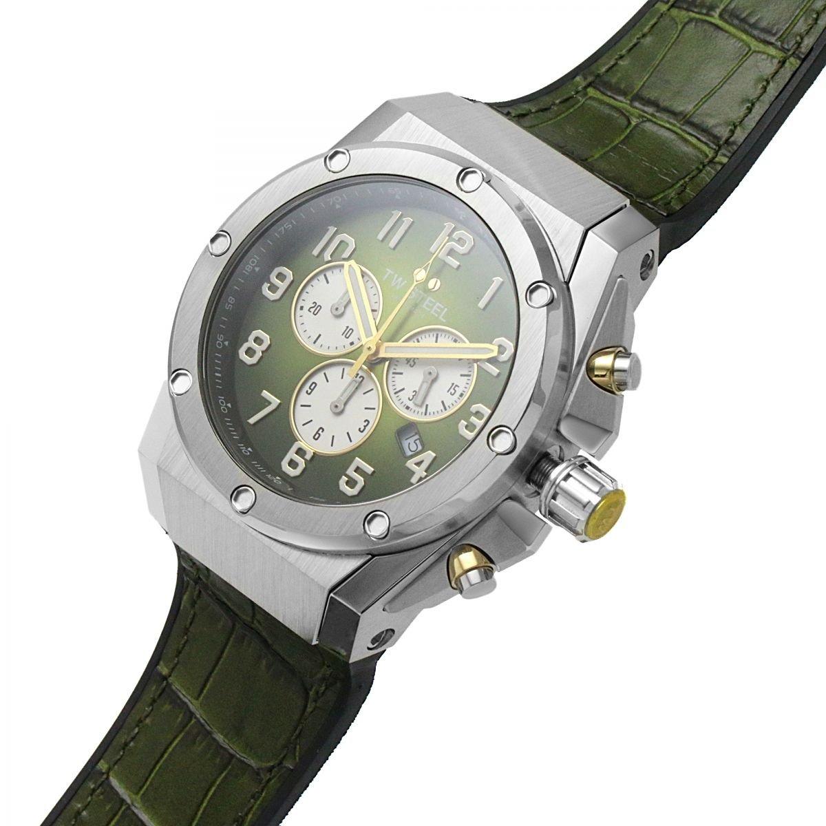 Grey And Green - TW Steel - Ace Analogue Quartz Watch - 5