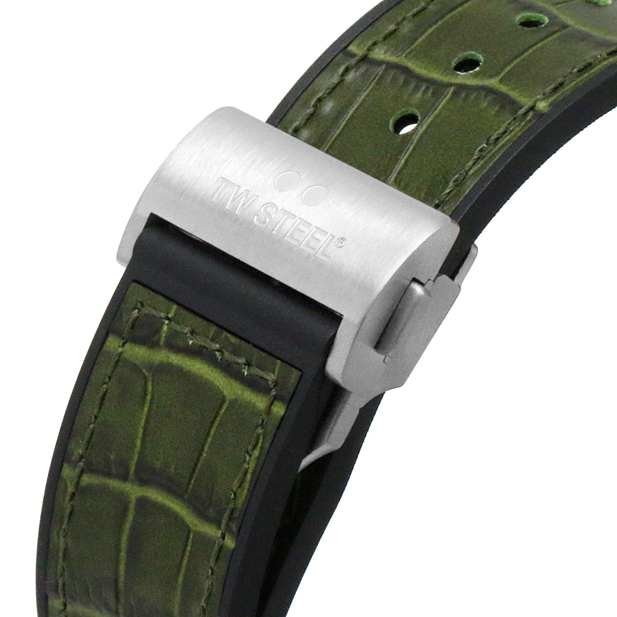 Grey And Green - TW Steel - Ace Analogue Quartz Watch - 6