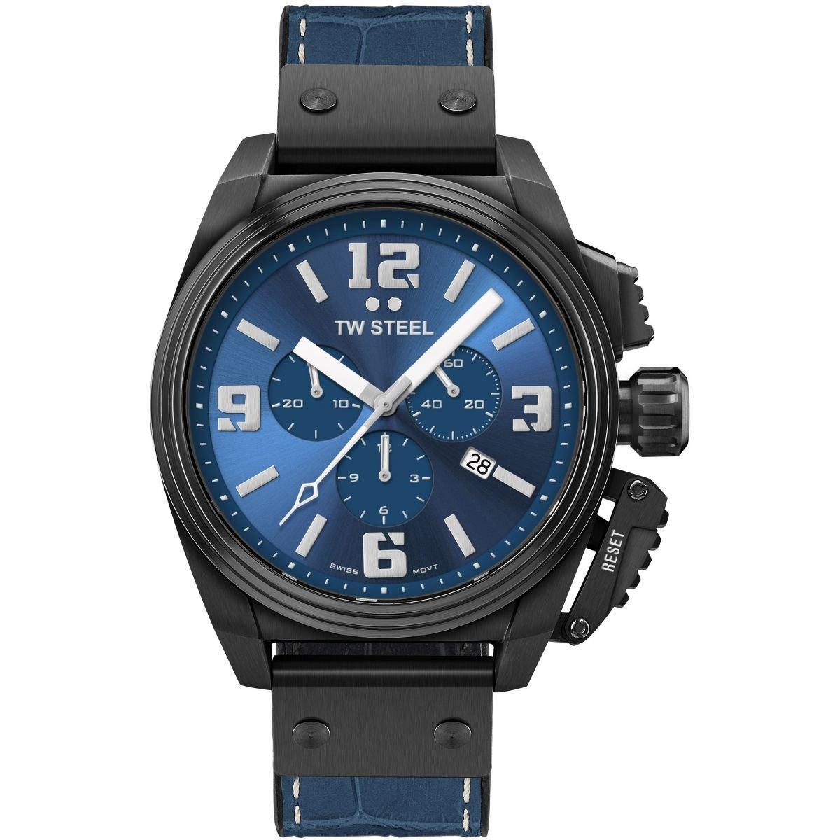 Black And Blue - TW Steel - Canteen Watch TW1016 - 1