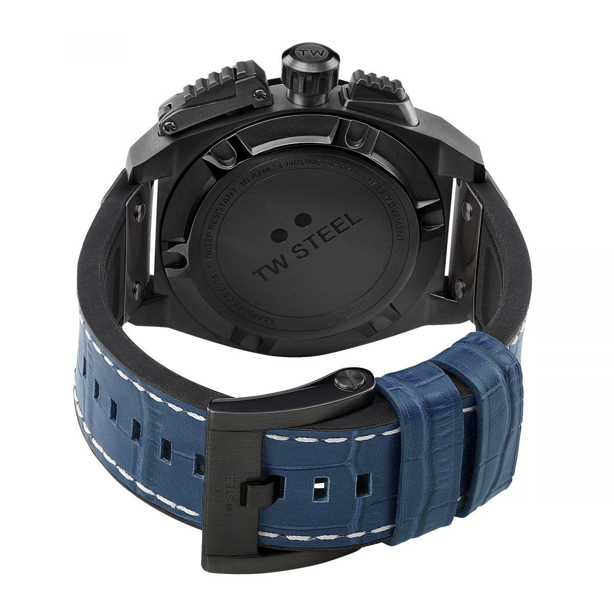 Sort og blå - TW Steel - Steel Canteen Watch TW1016 - 3