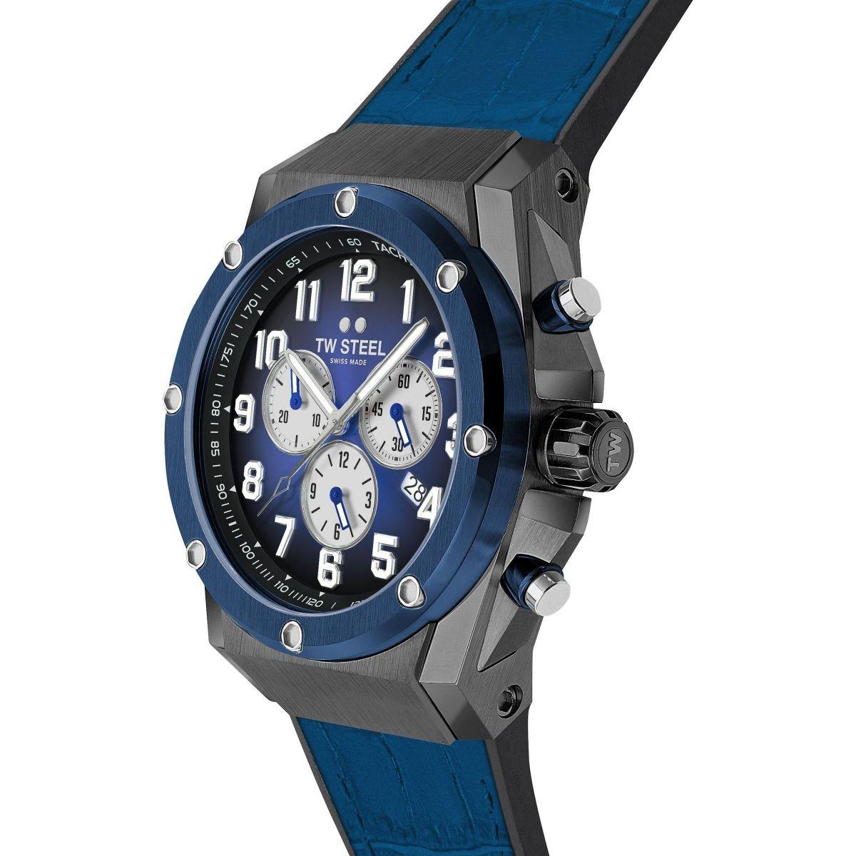 Black And Blue - TW Steel - Ace Analogue Quartz Watch - 3