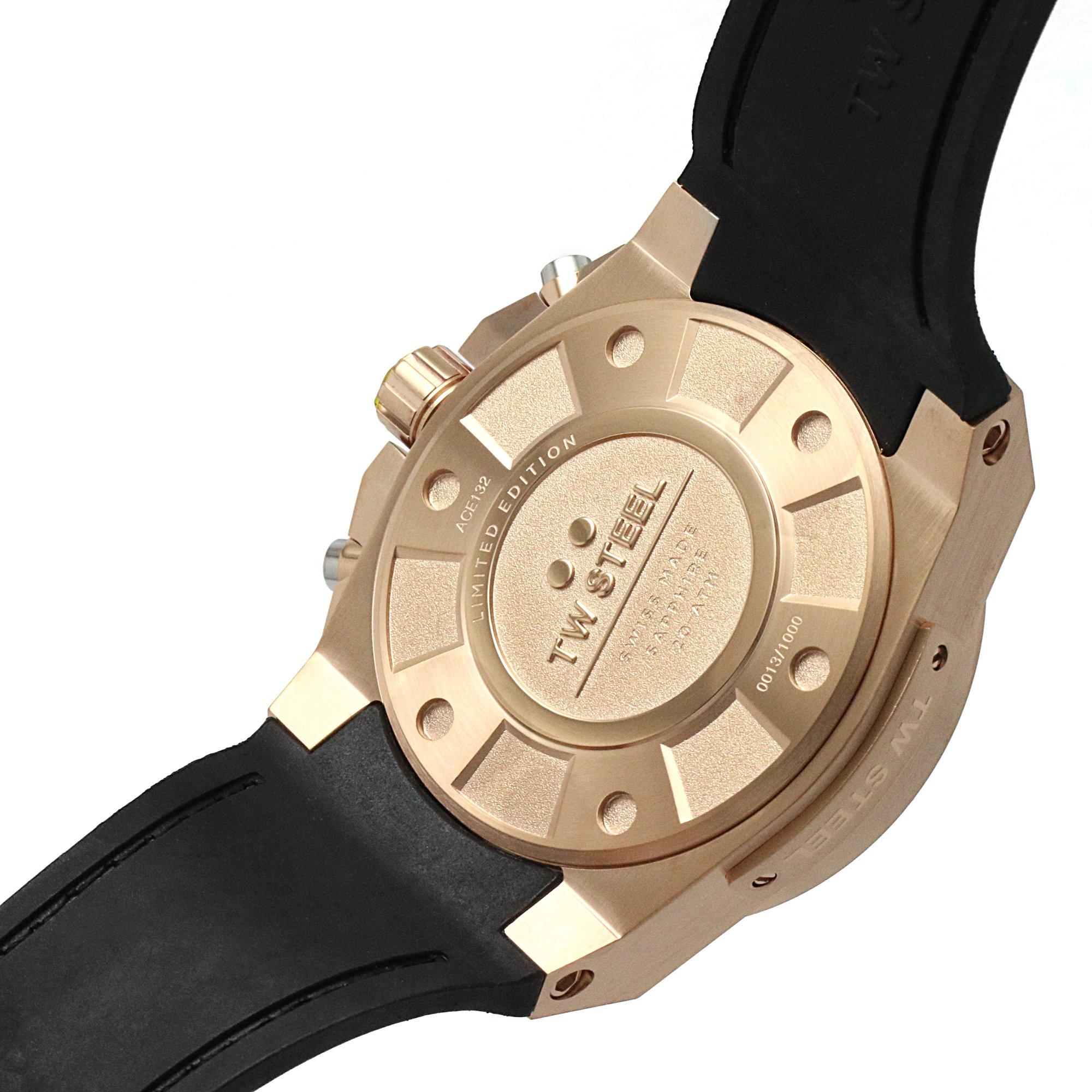 Rose Gold Brown - TW Steel - Ace Analogue Quartz Watch - 6