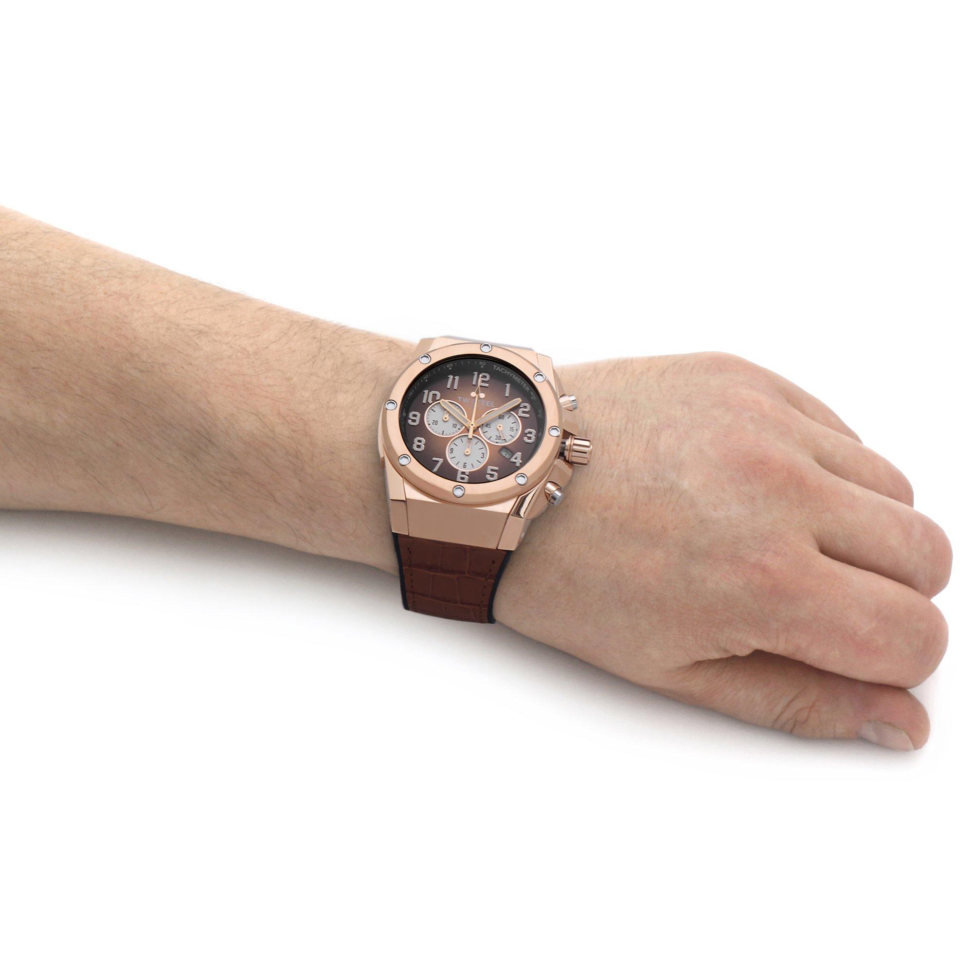 Rose Gold Brown - TW Steel - Ace Analogue Quartz Watch - 8