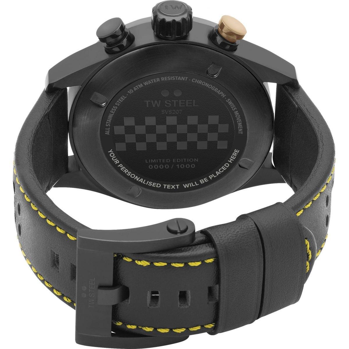 Schwarz - TW Steel - Steel Swiss Volante Watch SVS207 - 2