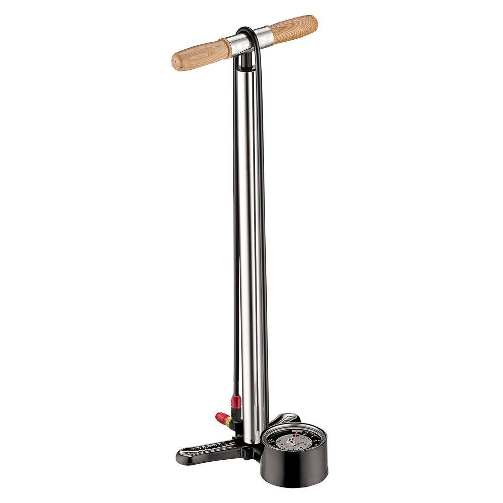 Lezyne  Alloy Floor Drive - Silver Gloss