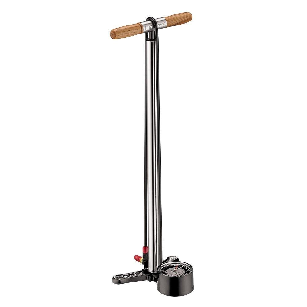 Lezyne  Alloy Floor Drive Tall - Silver Gloss