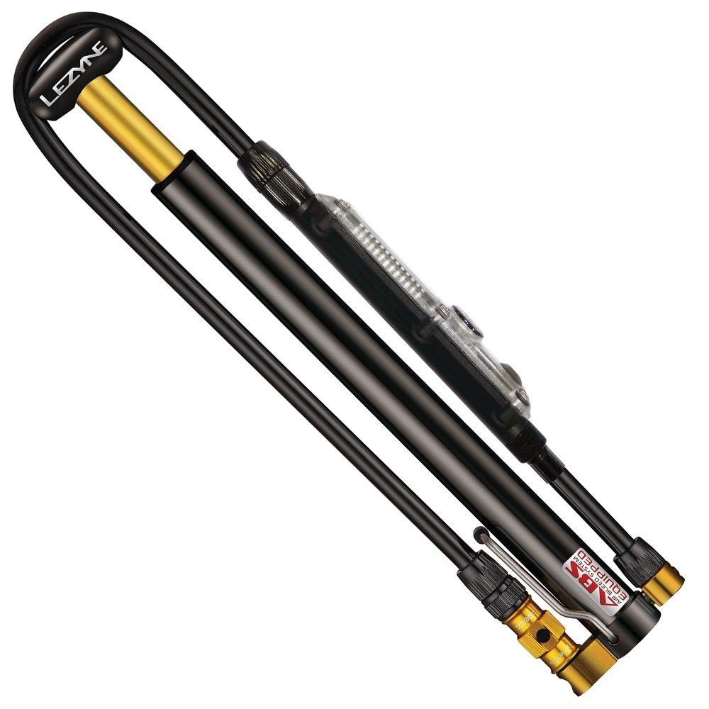 Black Gloss - Lezyne - Micro Floor Drive Digital HPG