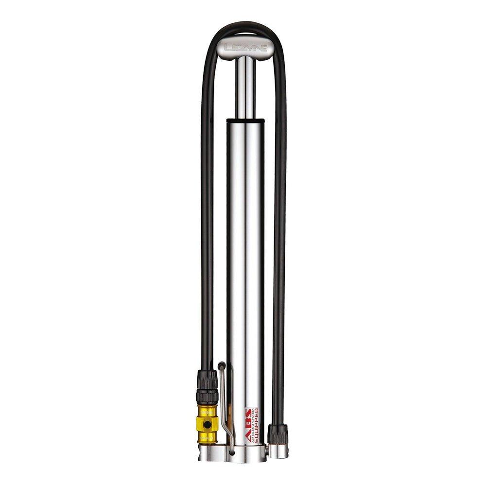 Lezyne  Micro Floor Drive Hv - Silver Gloss