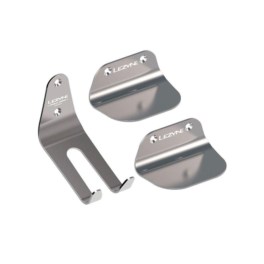 Silver - Lezyne - Stainless Pedal Hook