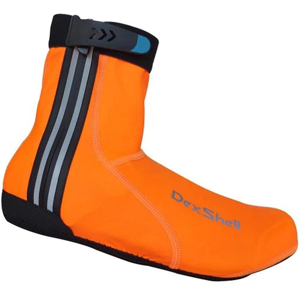Dexshell  Adults Lightweight Cycling Overshoes - Orange - L