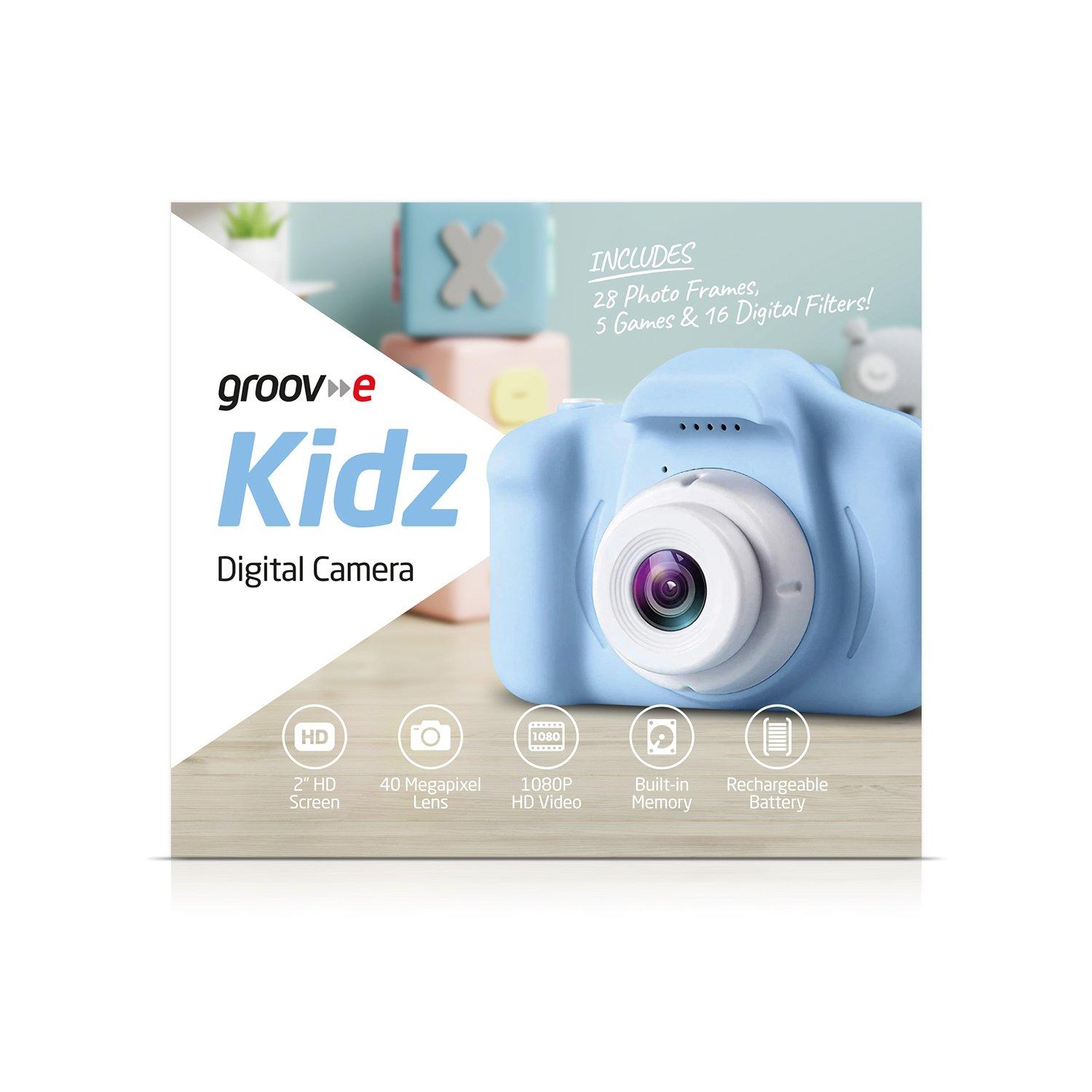 Blue - Groov-e - Groov-e Kids Digital Camera - Blue - 4