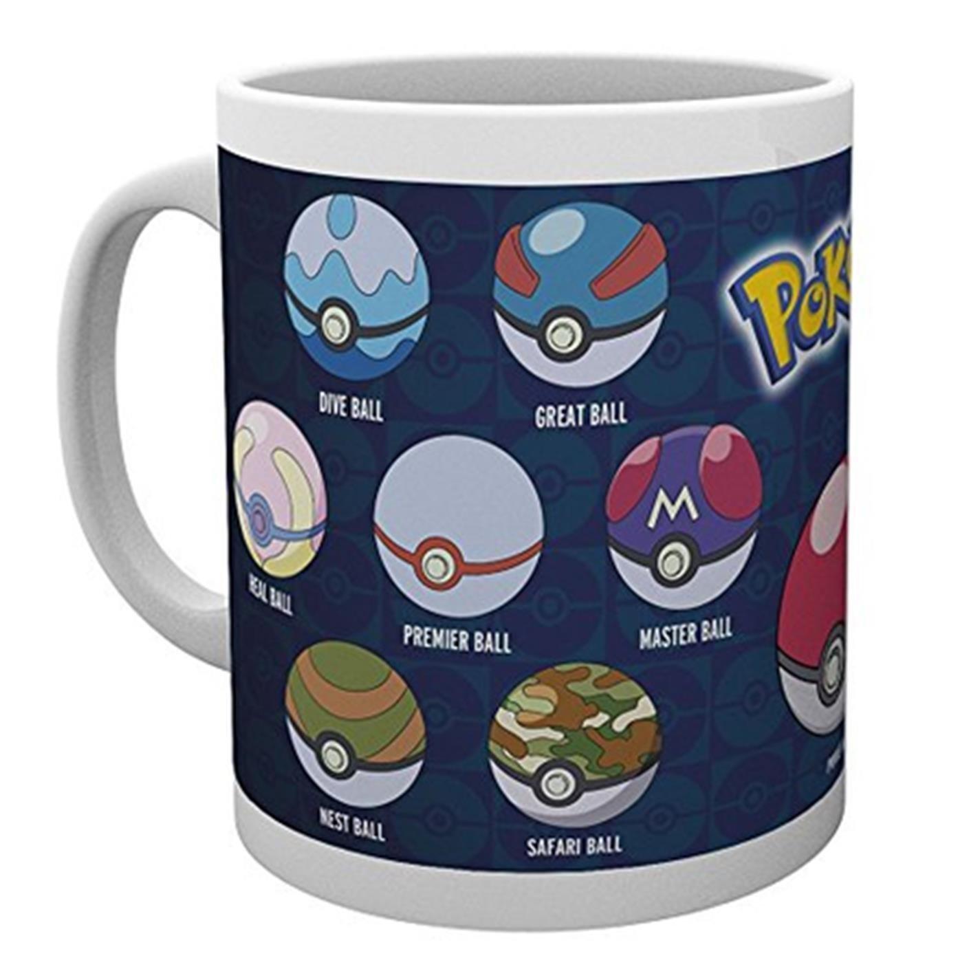 Roba - GB Eye - Pokemon - Pokeball Varieties Mug - 2
