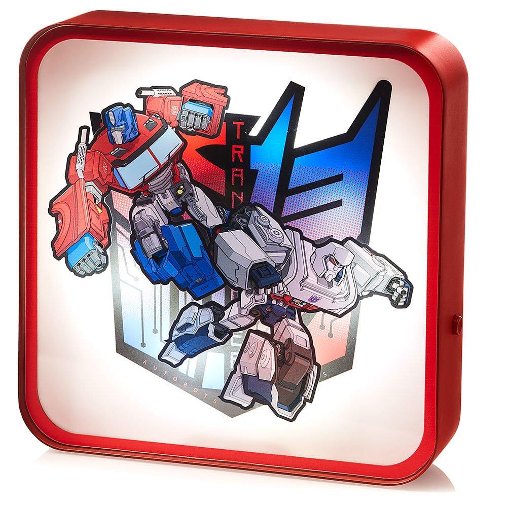 Multi Format An - Rubber Road - Transformers Perspex Lamp - 2