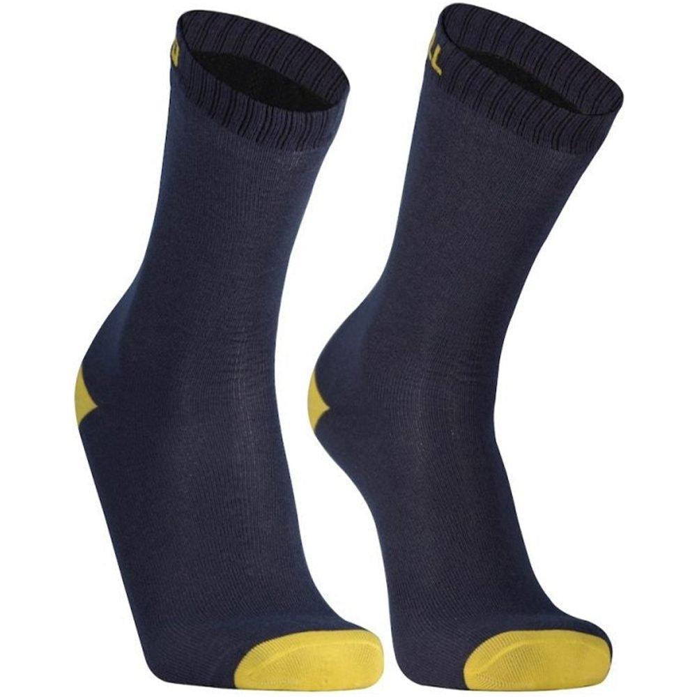 Navy Lime Yello - DexShell - Ultra Thin Crew Socks - 1