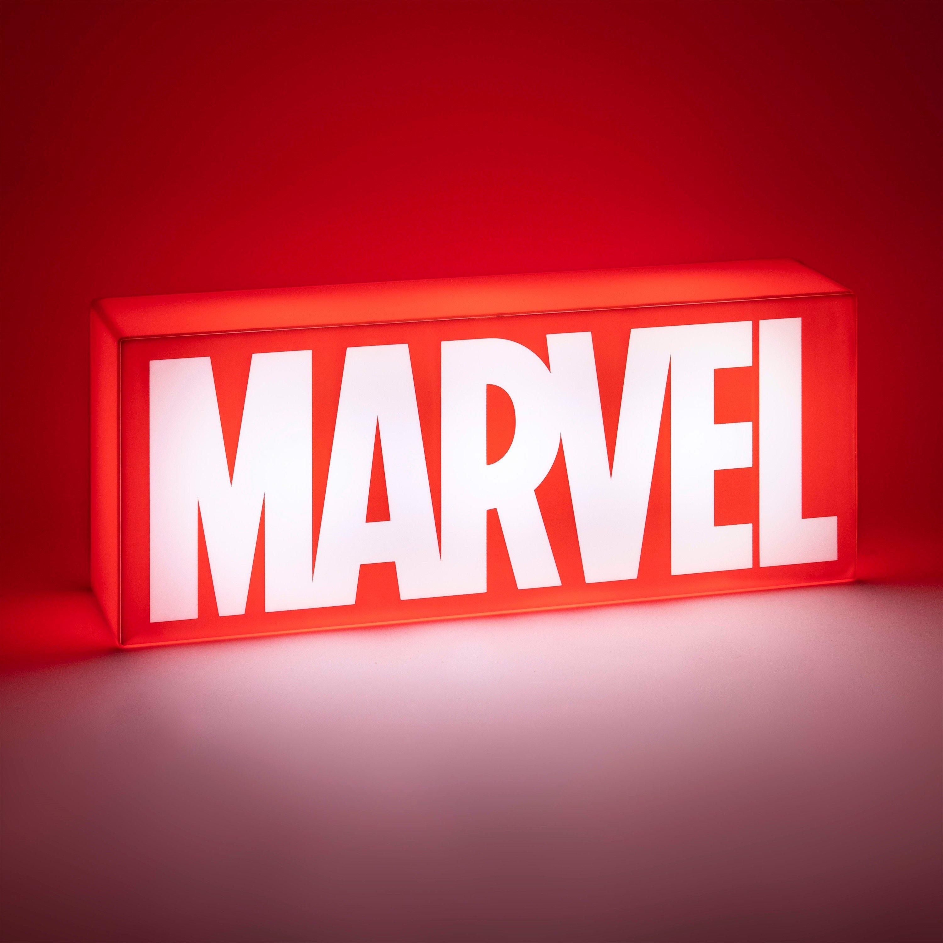 Rood en Wit - Paladone Products Ltd - Marvel Logo Light - 3