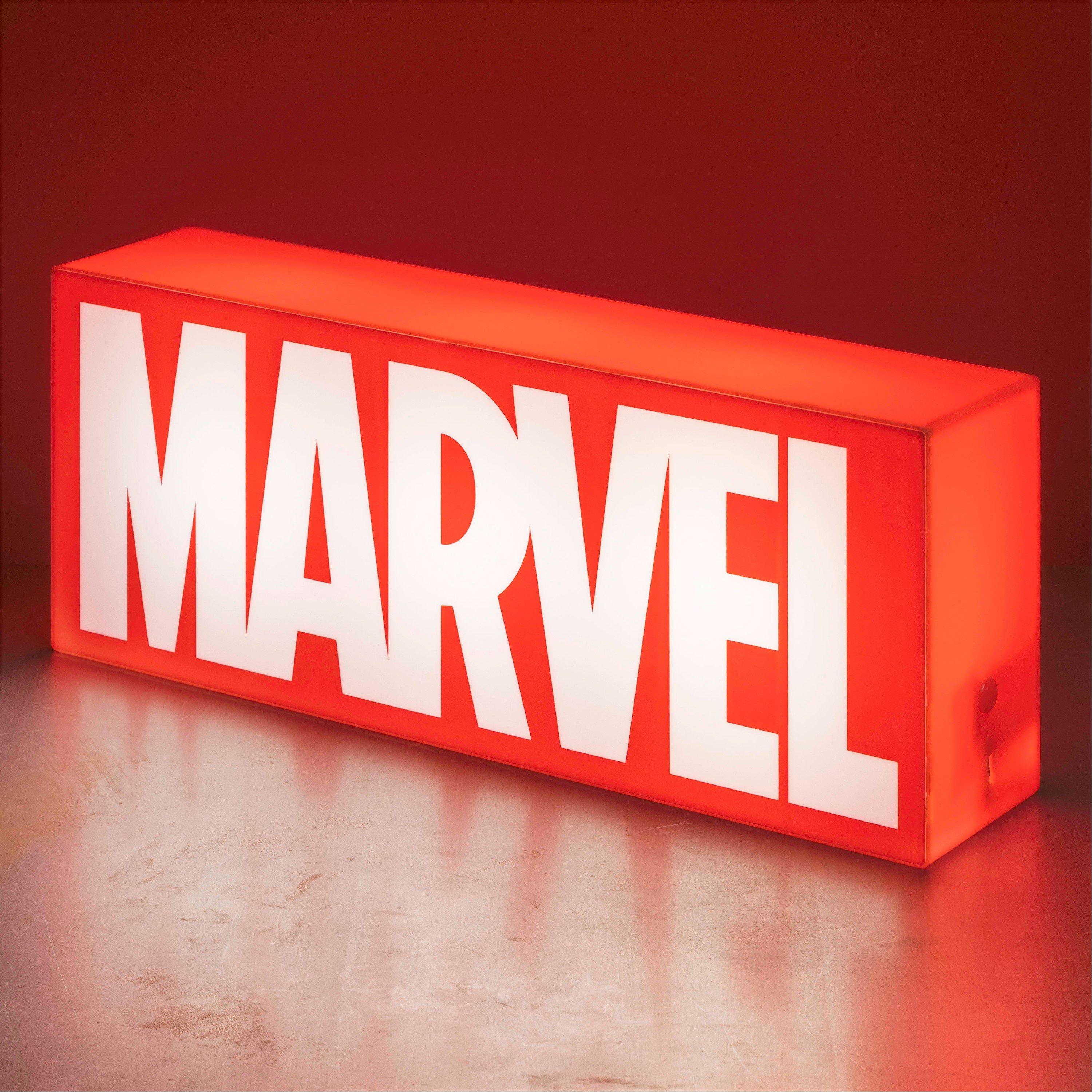 Rood en Wit - Paladone Products Ltd - Marvel Logo Light - 4