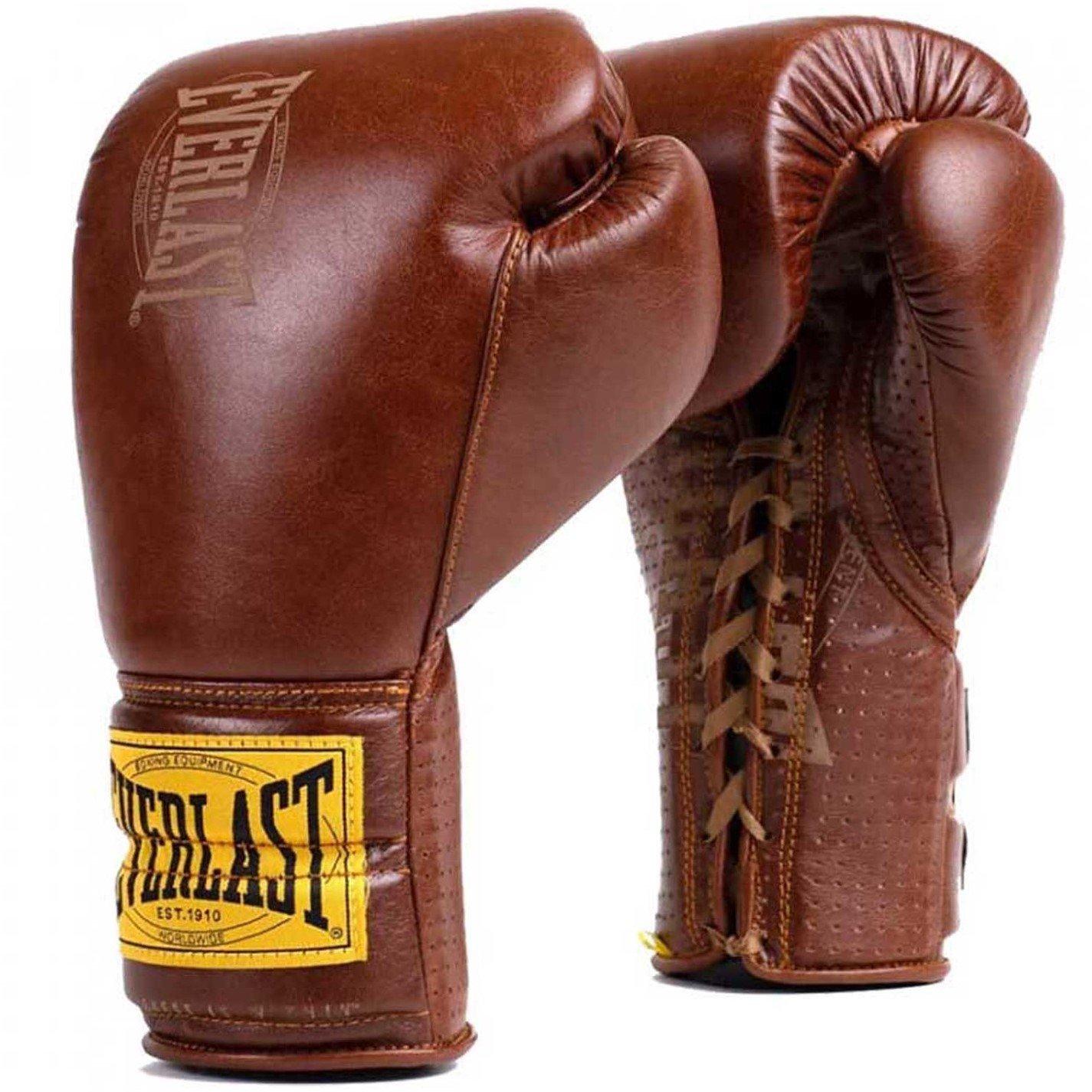 Everlast  1910 Fight Gloves - Brown - 10oz