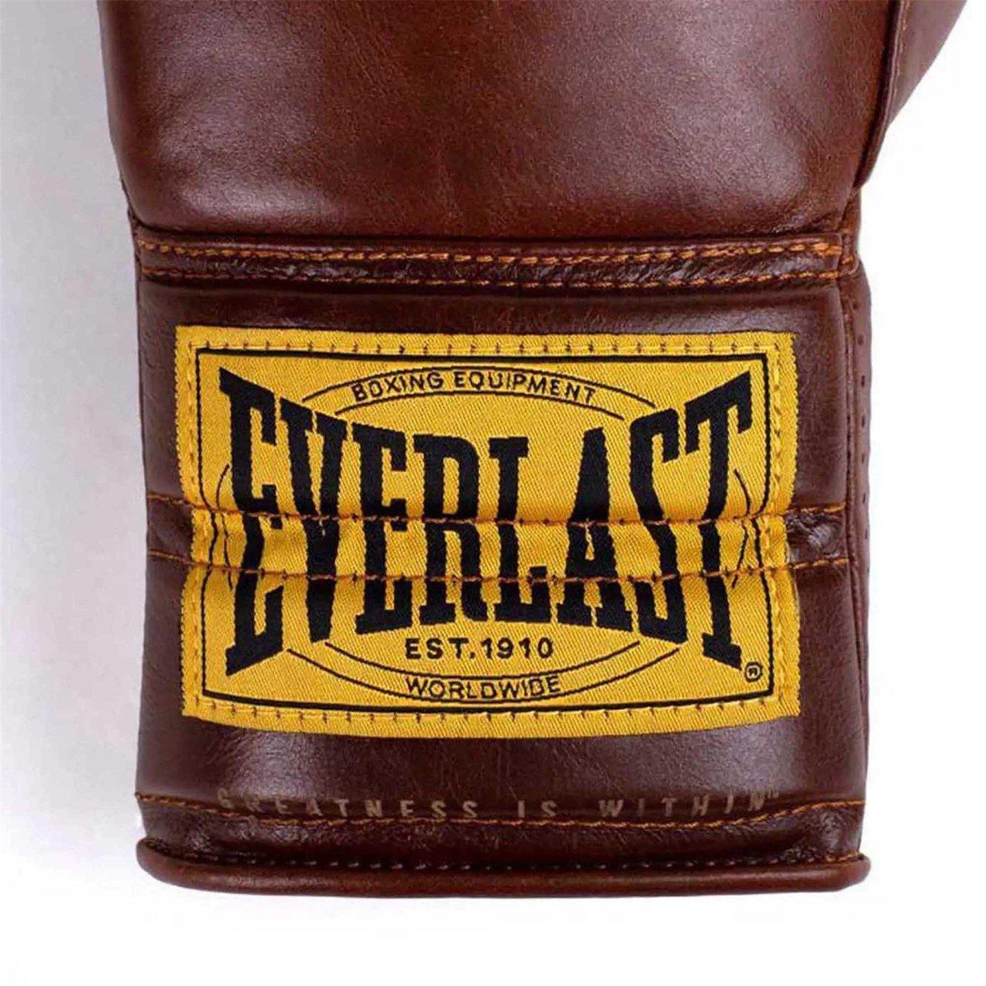 Brown - Everlast - 1910 Fight Gloves - 4