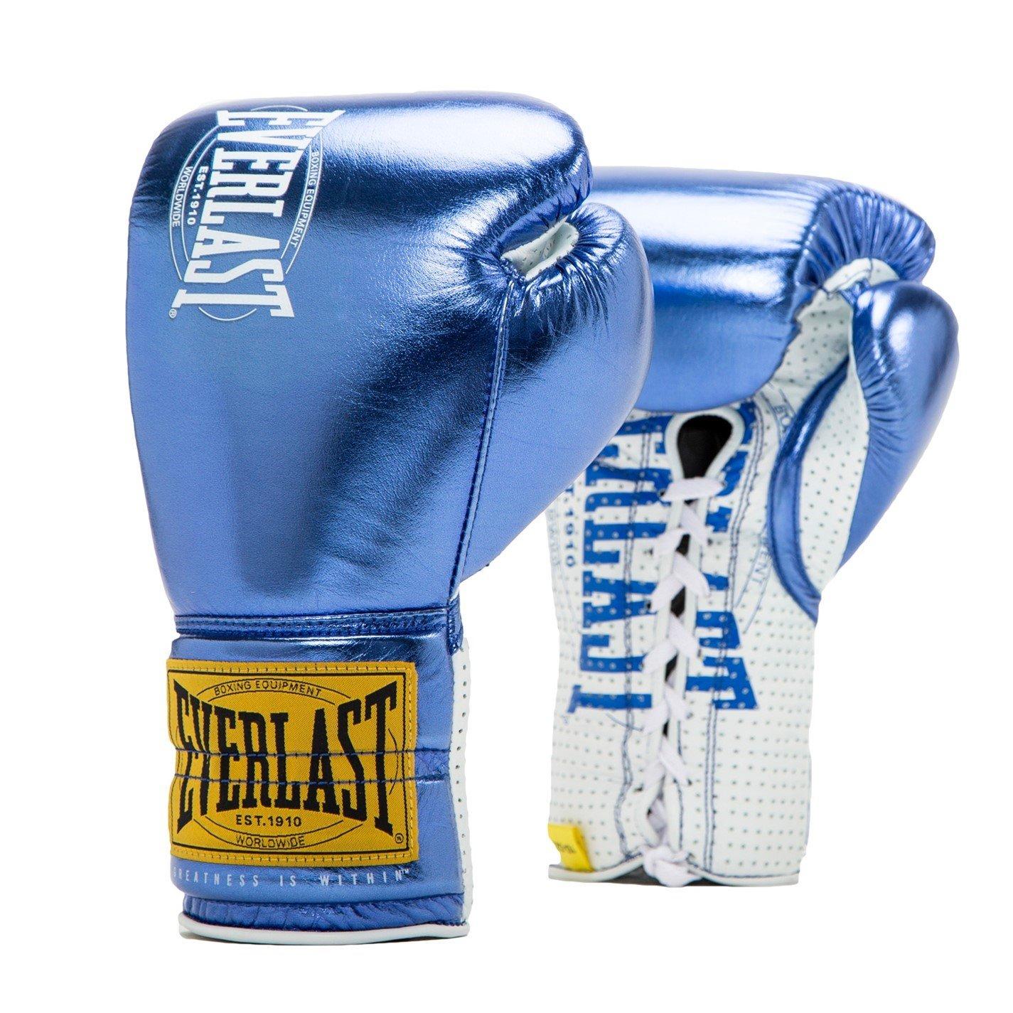 Everlast  1910 Fight Gloves - Blue - 10oz