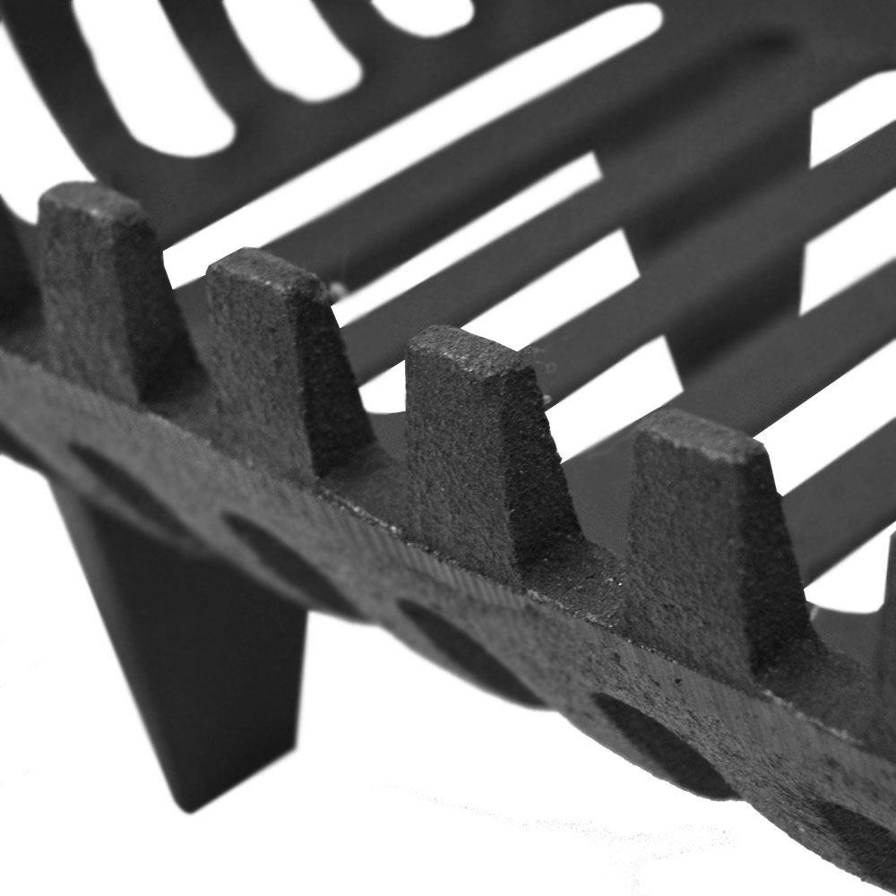 Black - Lassic - Fire Vida Cast Iron Log Basket Small - 3