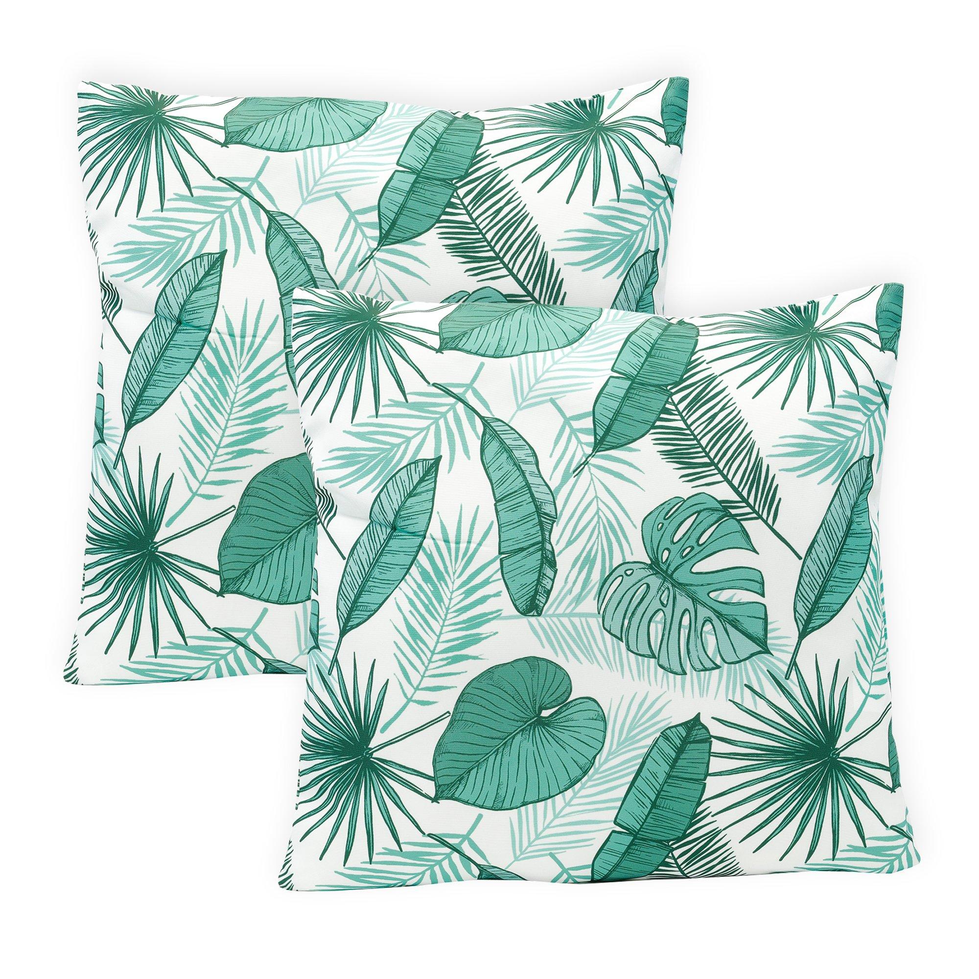 Green - Streetwize - Outdoor Botanical Scatter Cushions