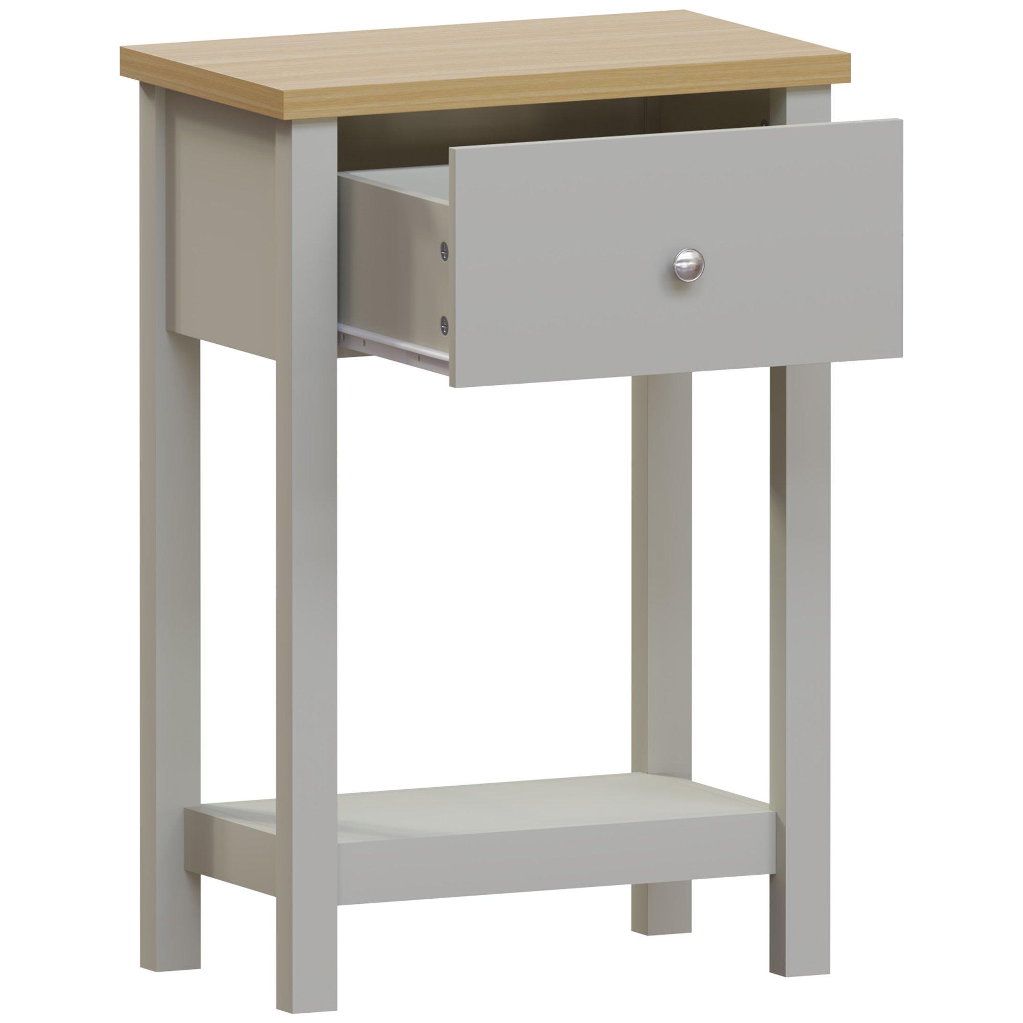 Grey - Lassic - Vida Designs Arlington 1 Drawer Console Table - 7