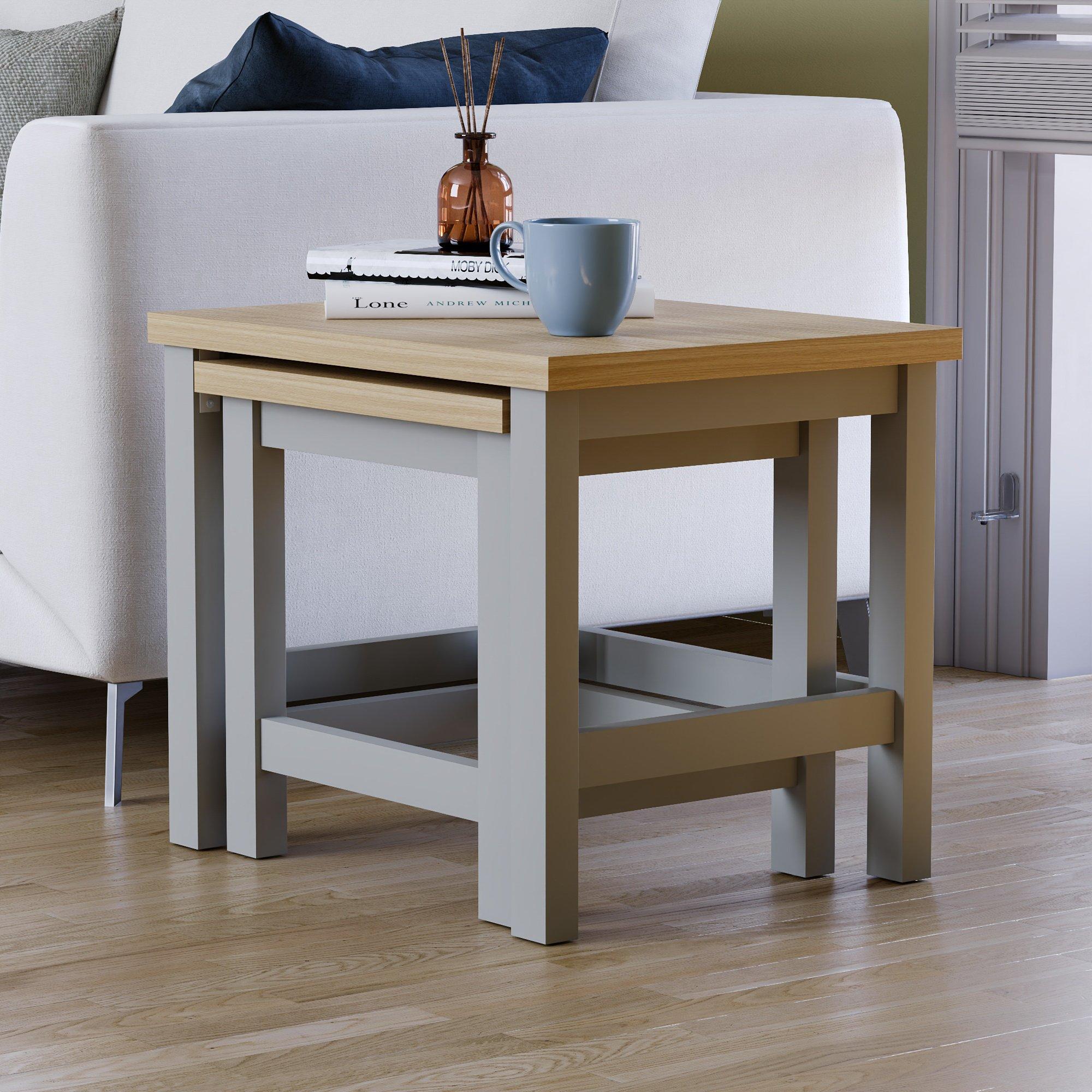 Grey - Lassic - Vida Designs Arlington Nest Of Tables - 4