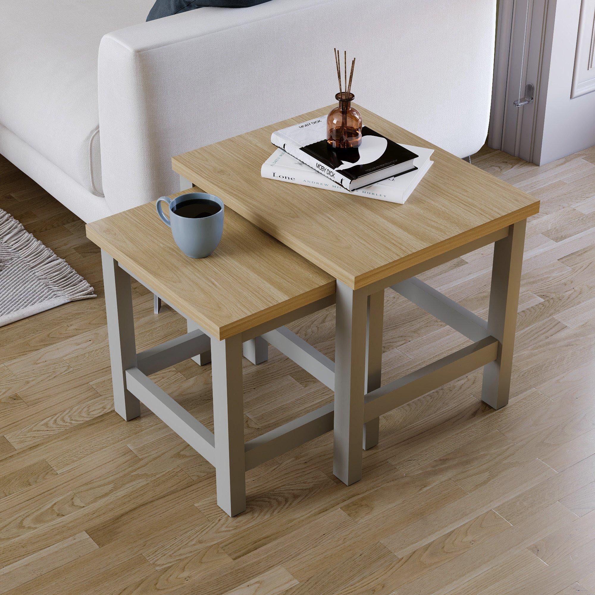 Grey - Lassic - Vida Designs Arlington Nest Of Tables - 5