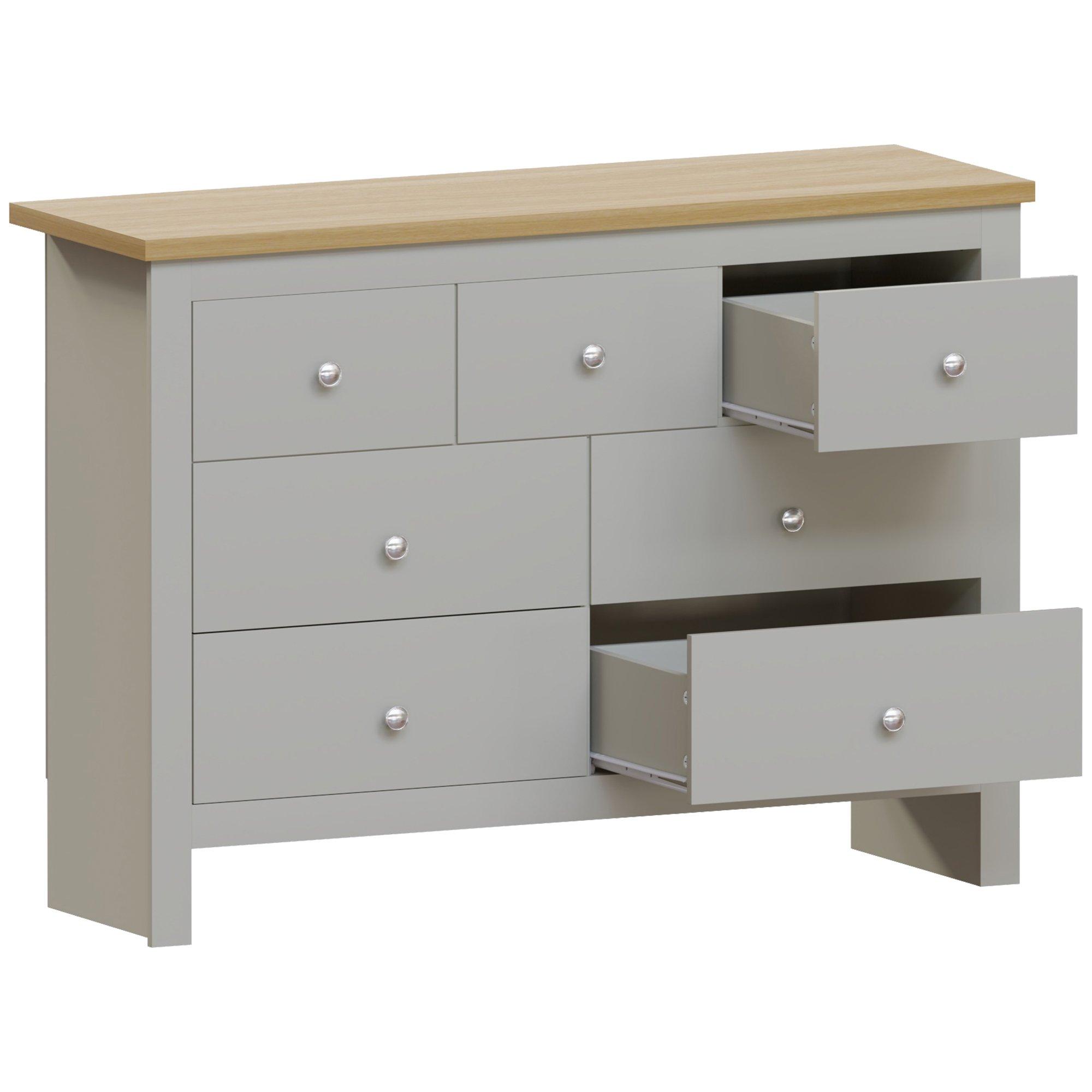 Grey - Lassic - Vida Designs Arlington 4+3 Drawer Chest - 7
