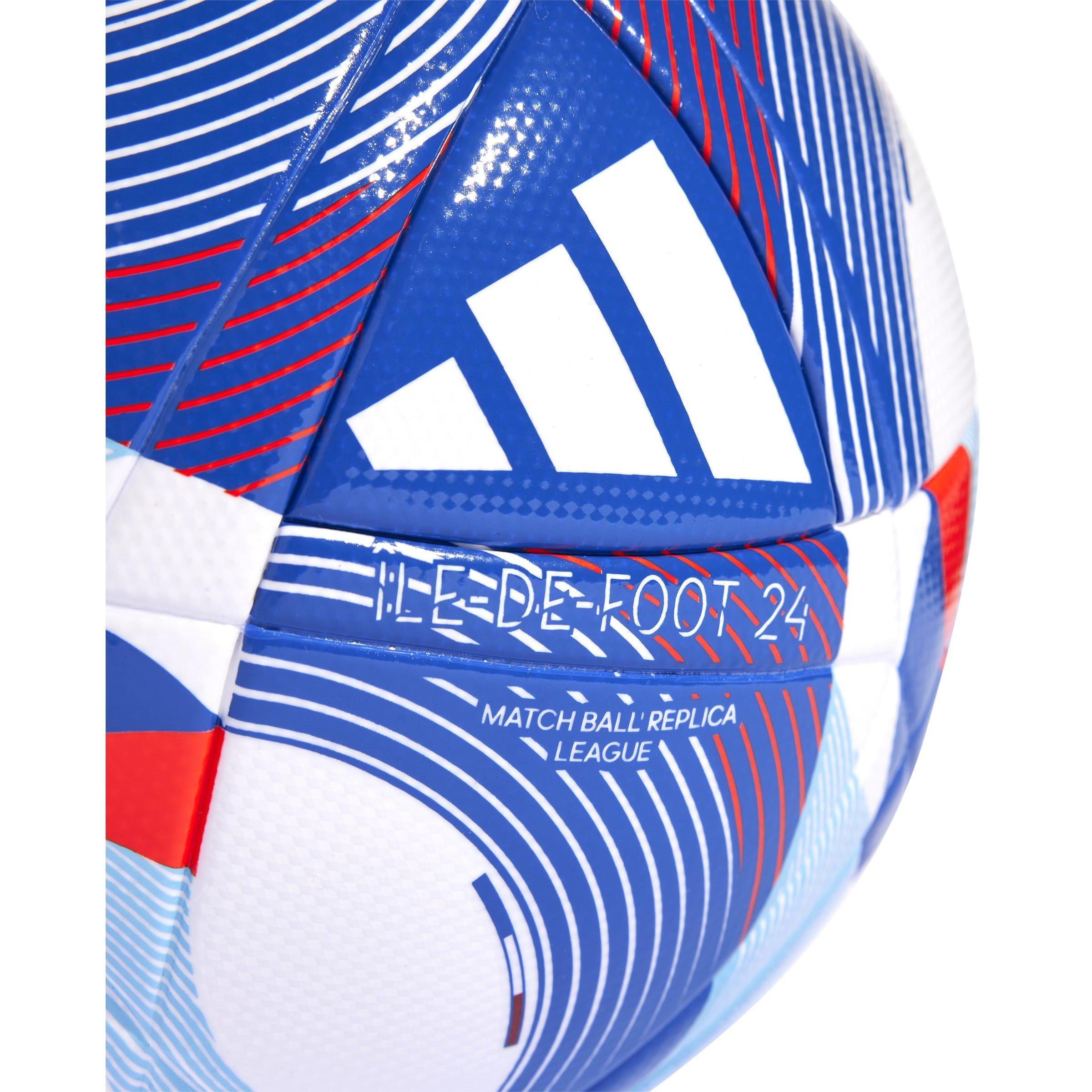 Blue/White - adidas - Olympics 2024 League Football - 3
