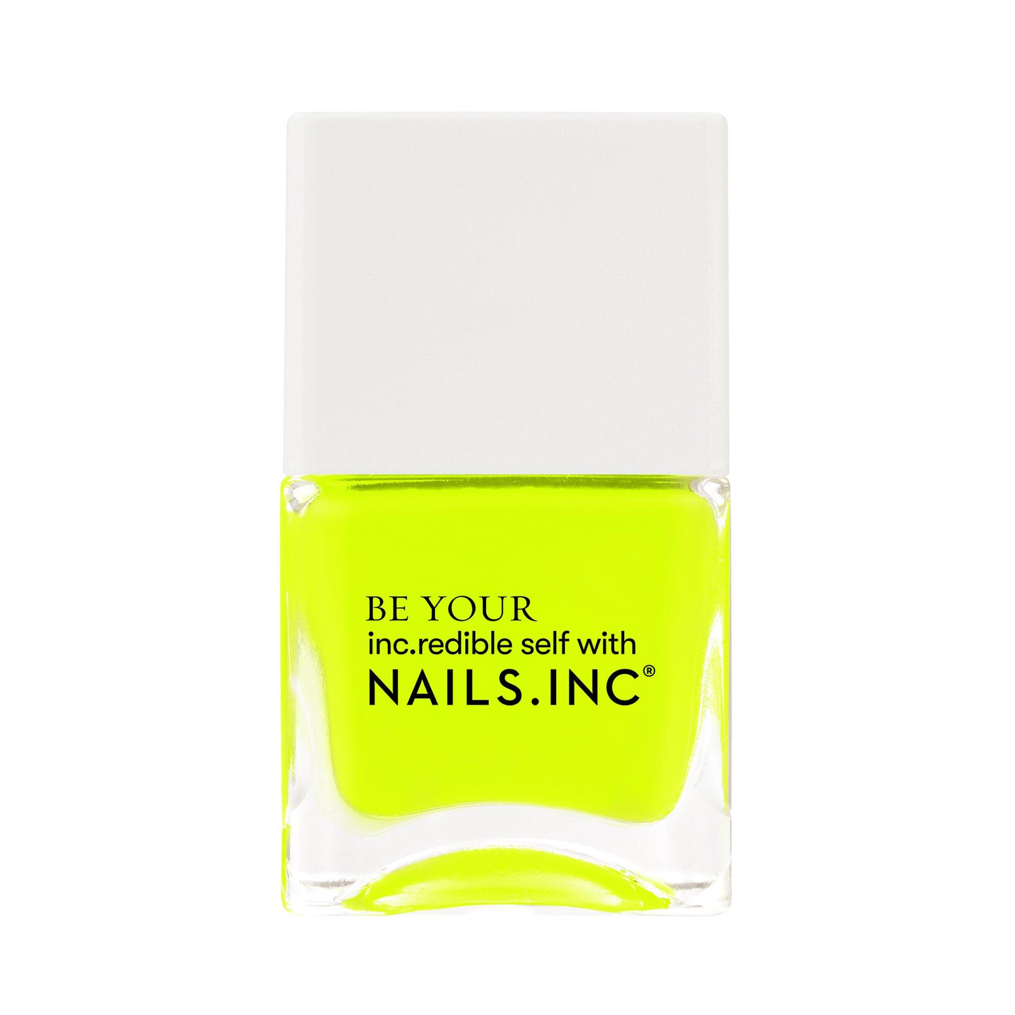 Nails Inc Women's Neon Nail Polish - Knightriders St - 14ml