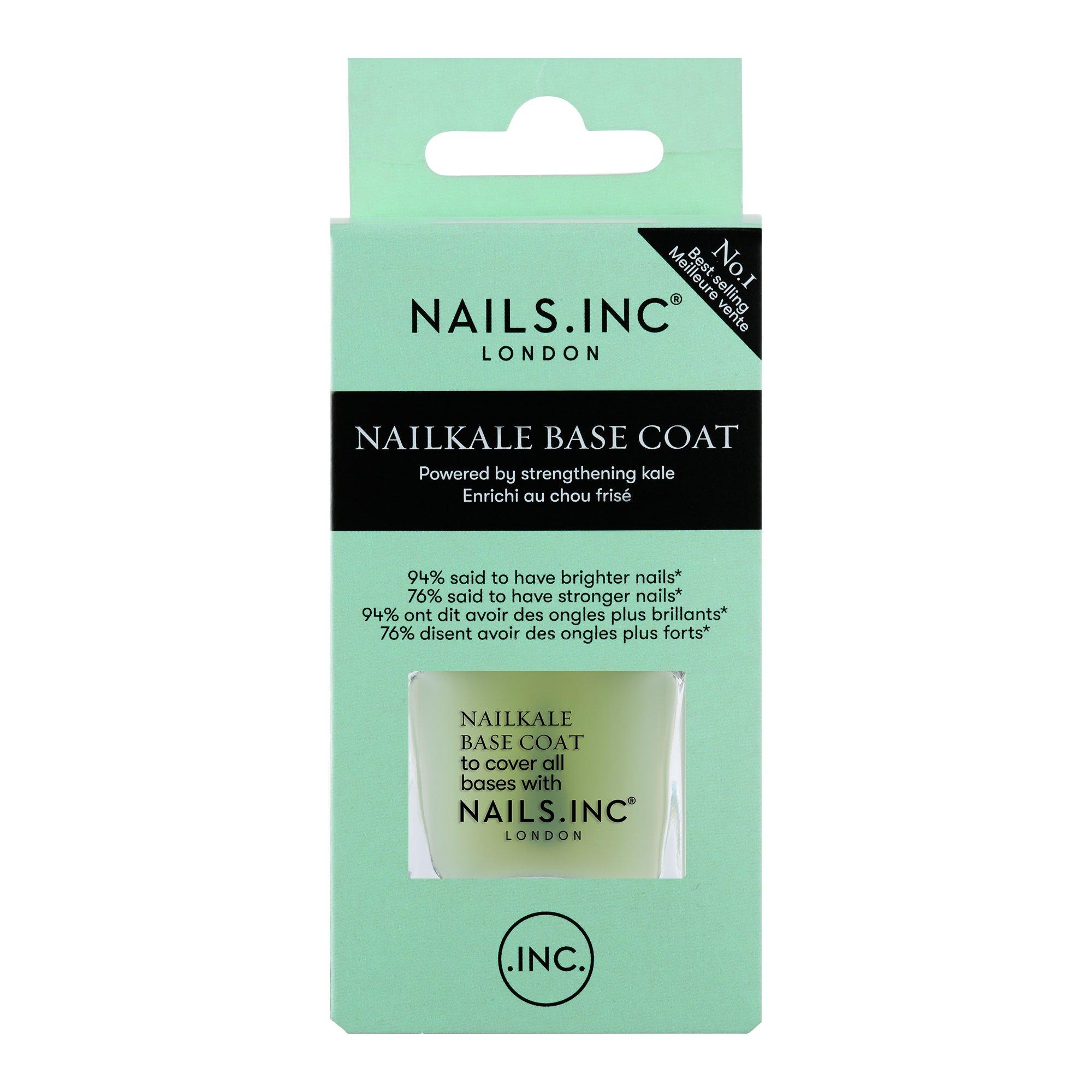 Clear - Nails Inc - NailKale Superfood Base Coat - 2