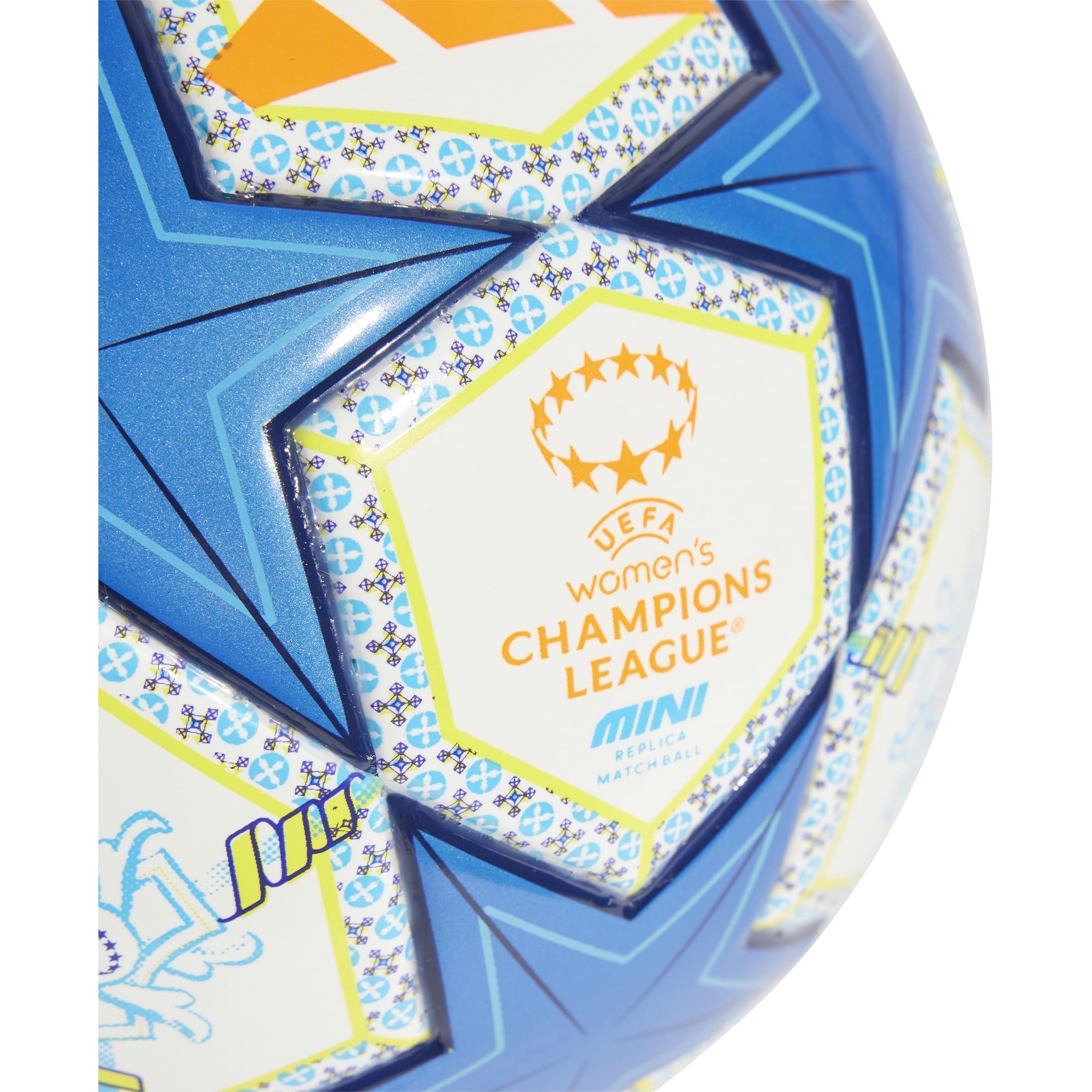 Weiß/Blau - adidas - UWCL 2024 2025 Mini Football Adults - 3