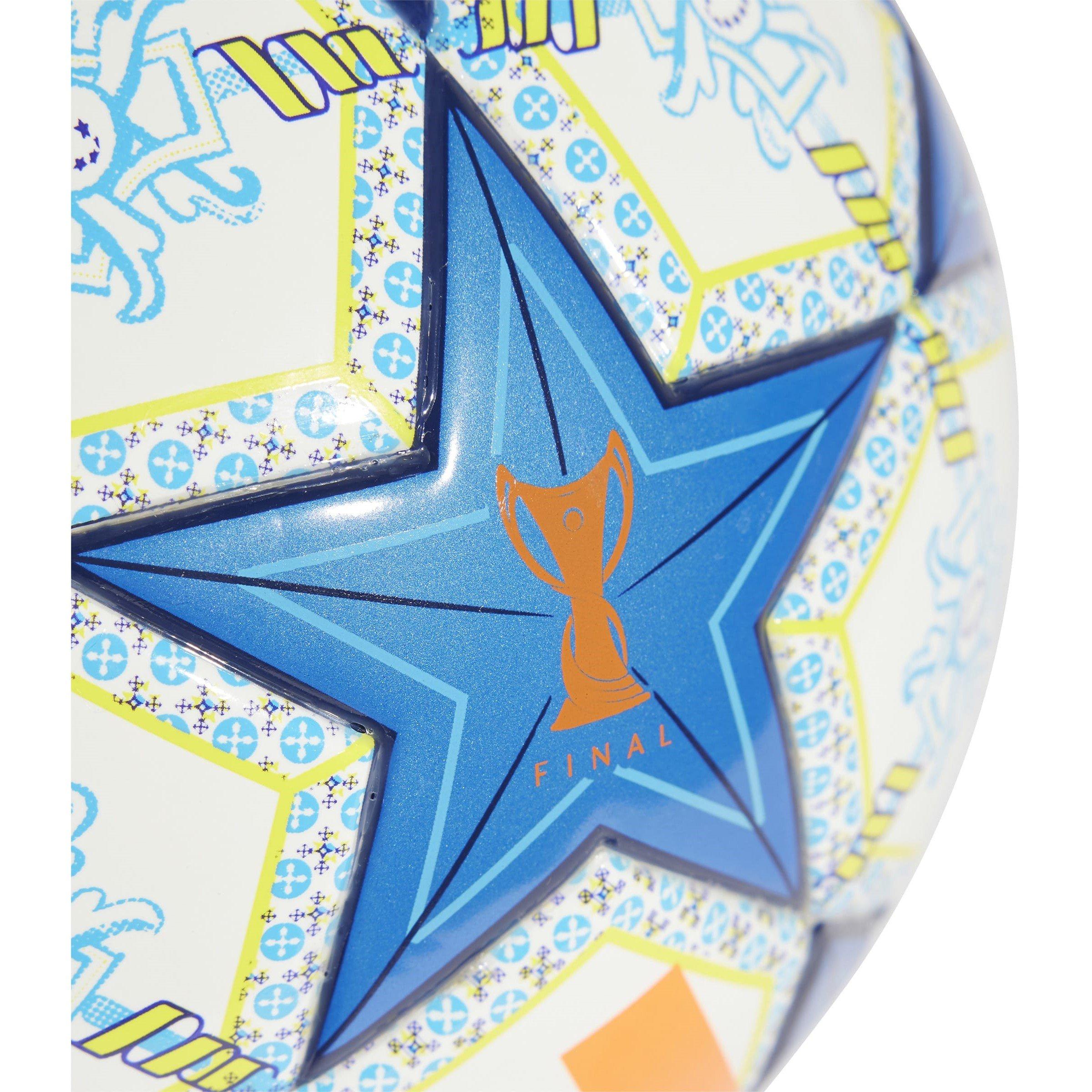 Weiß/Blau - adidas - UWCL 2024 2025 Mini Football Adults - 4