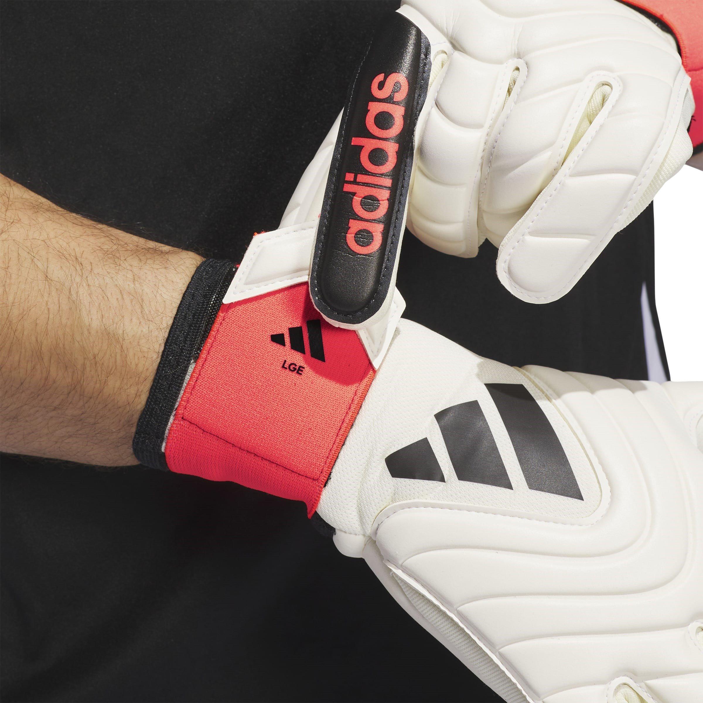 Ivory/Red/Black - adidas - Copa League Goalkeeper Gloves Adults - 3
