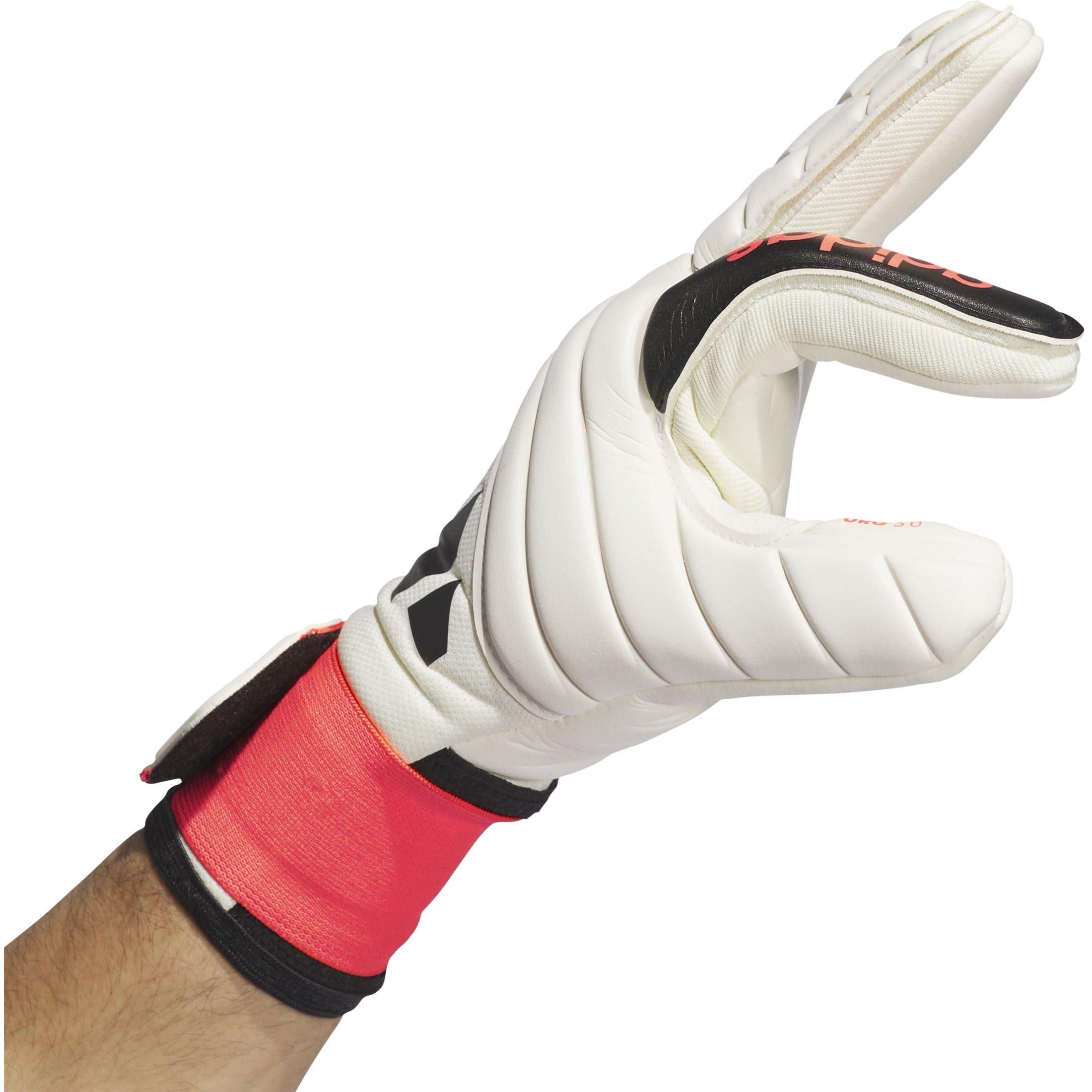 Ivory/Red/Black - adidas - Copa League Goalkeeper Gloves Adults - 4