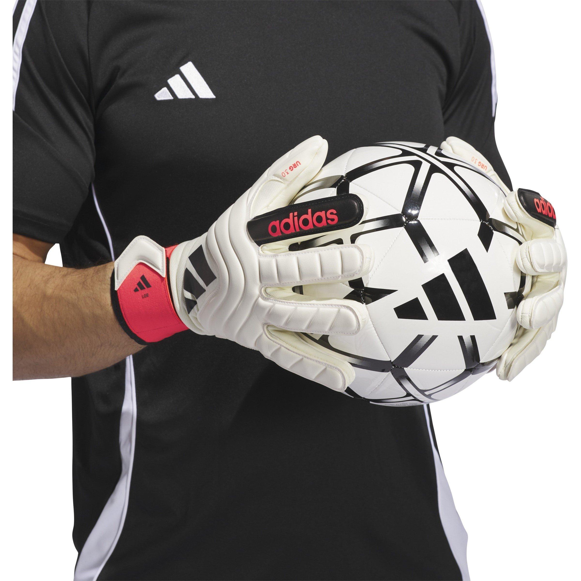 Ivory/Red/Black - adidas - Copa League Goalkeeper Gloves Adults - 5