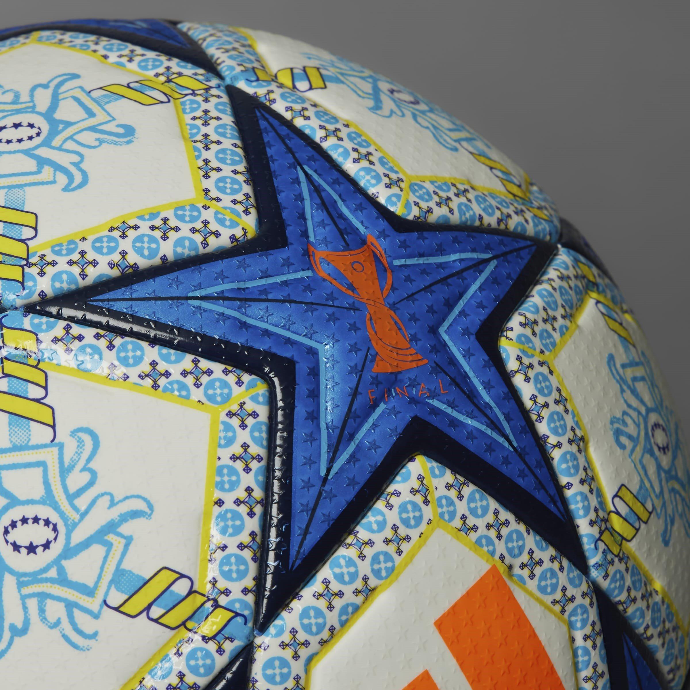 Branco/Azul - adidas - WUCL Pro Football 2024 2025 - 7