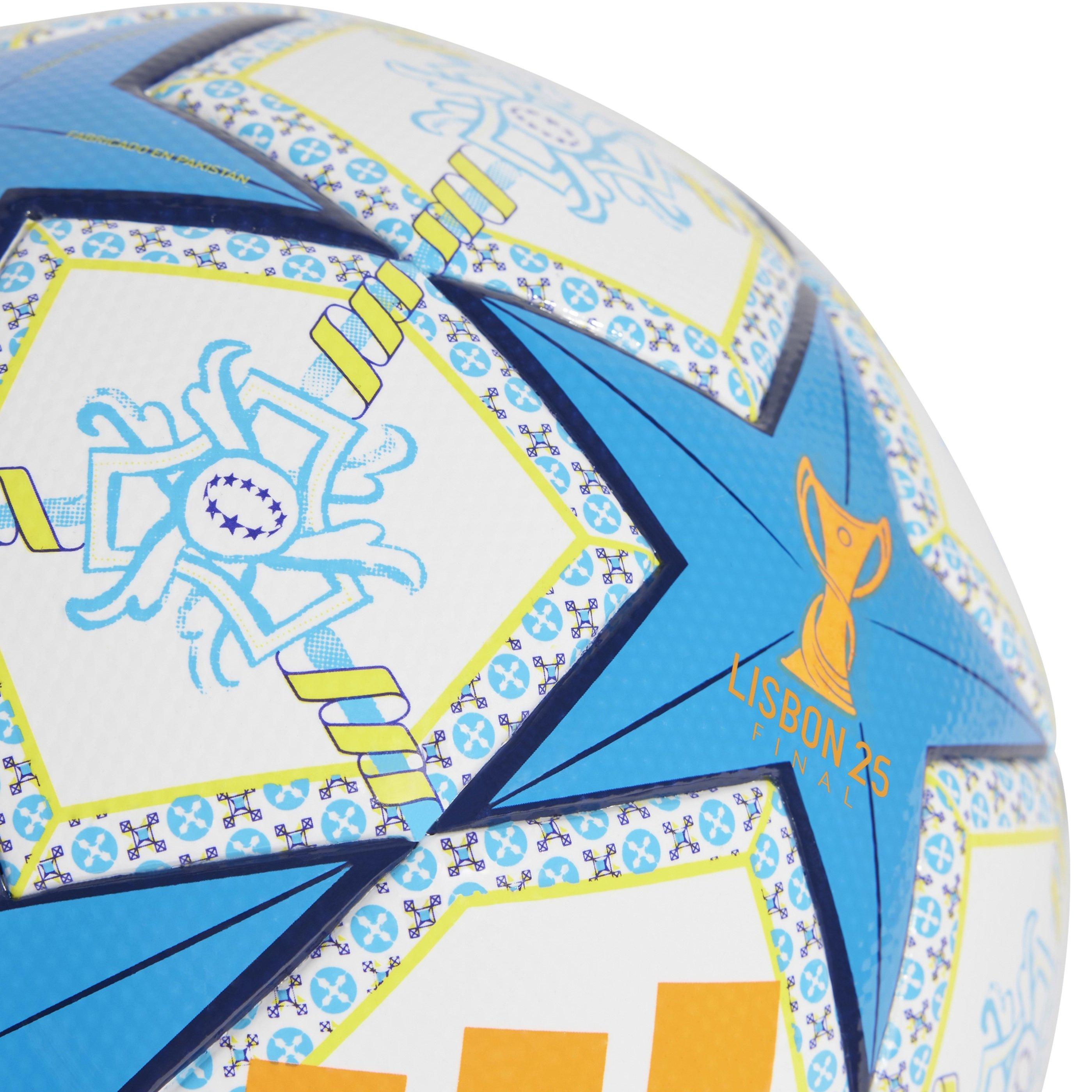 Weiß/Blau - adidas - WUCL League Football 2024 2025 - 3