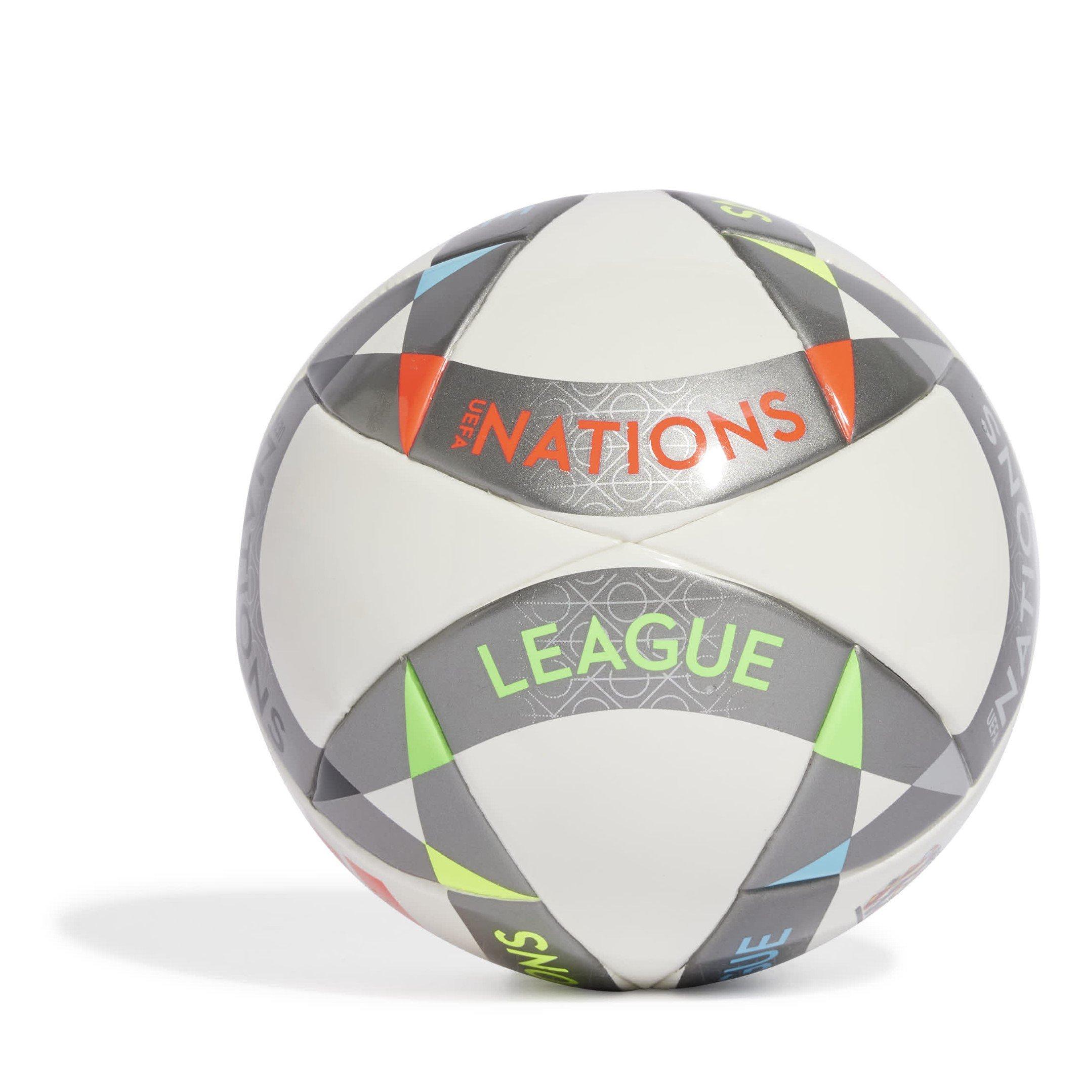 Wit/Grijs - adidas - Nations League Mini Football 2024 2025 - 2