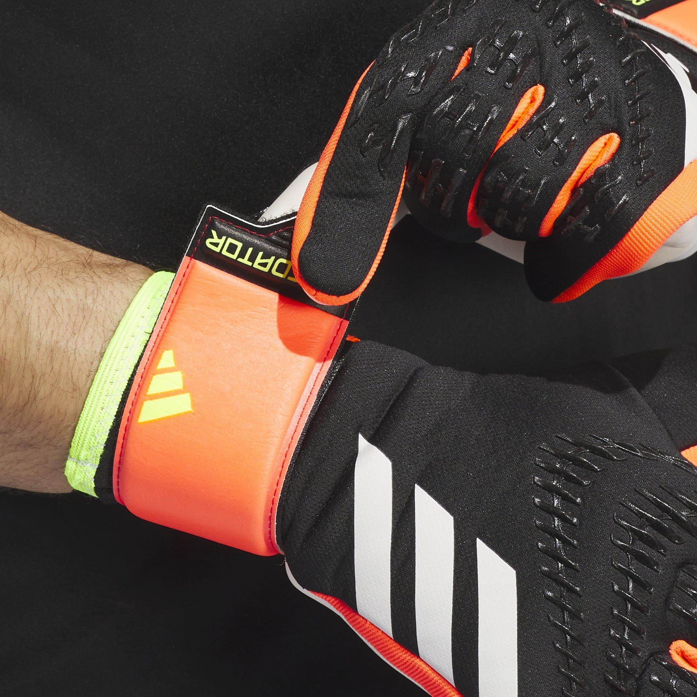 Negro/Rojo - adidas - Predator League Goalkeeper Gloves Adults - 3