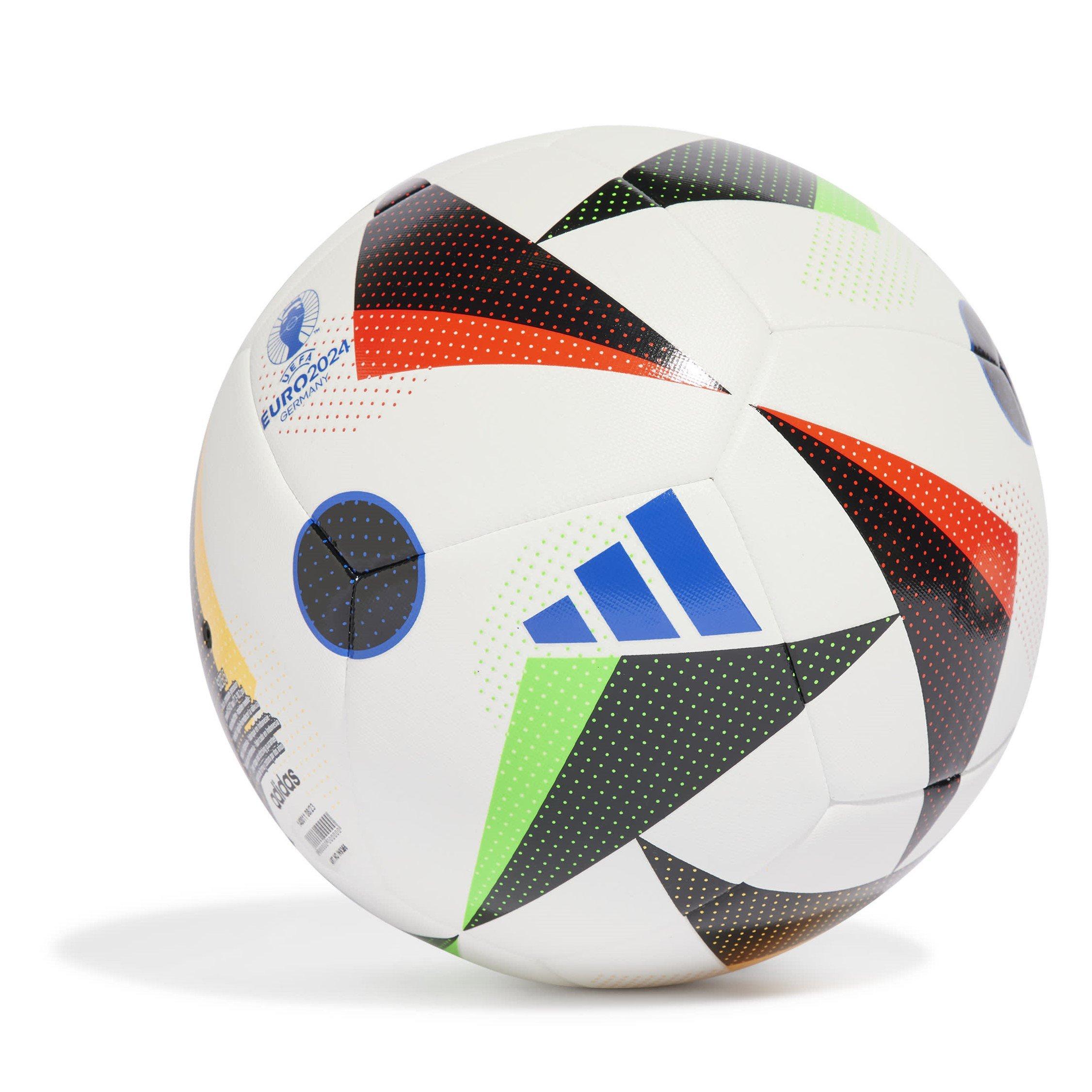 Wht/Blk/Blu - adidas - Euro 24 Training Football - 1