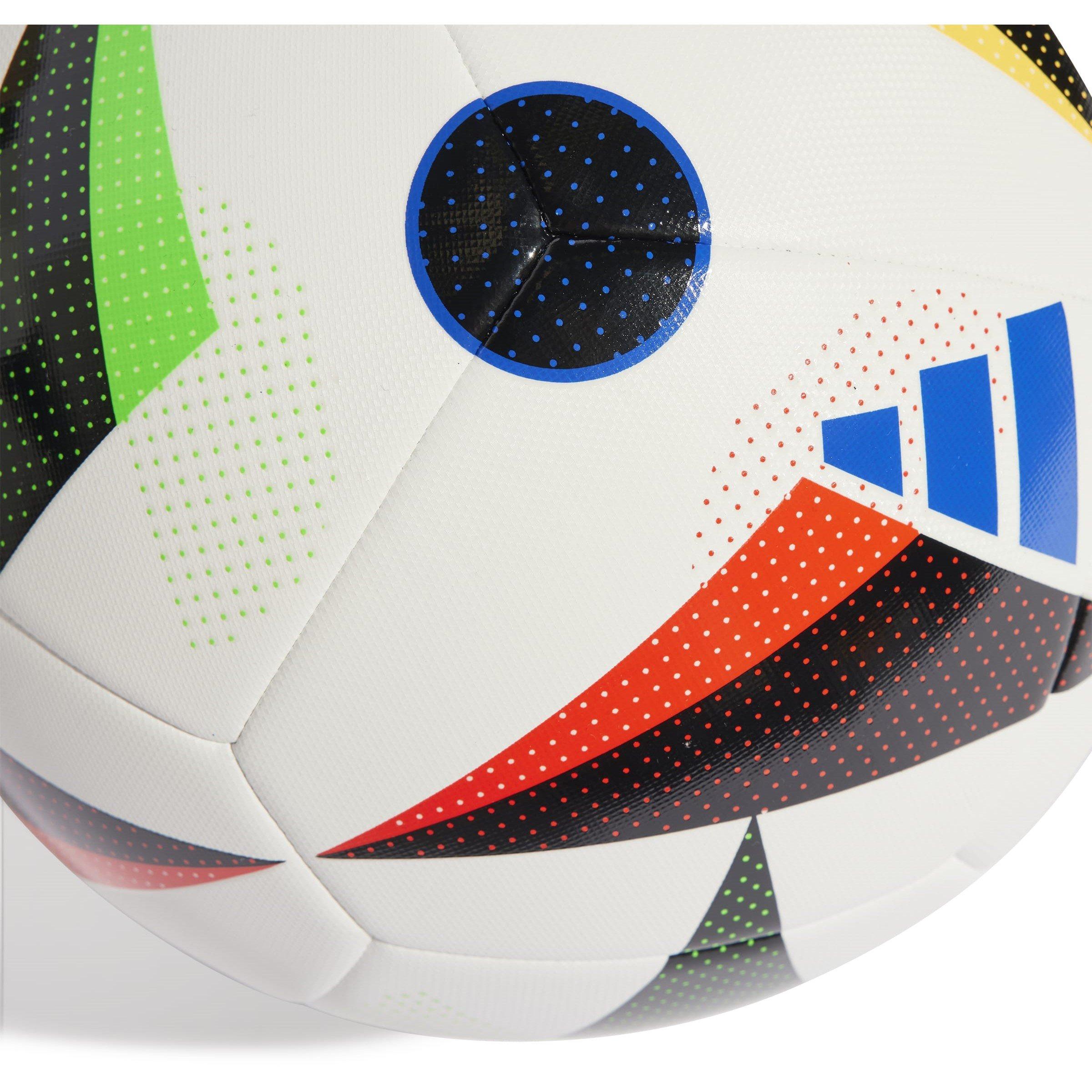 Wht/Blk/Blu - adidas - Euro 24 Training Football - 4