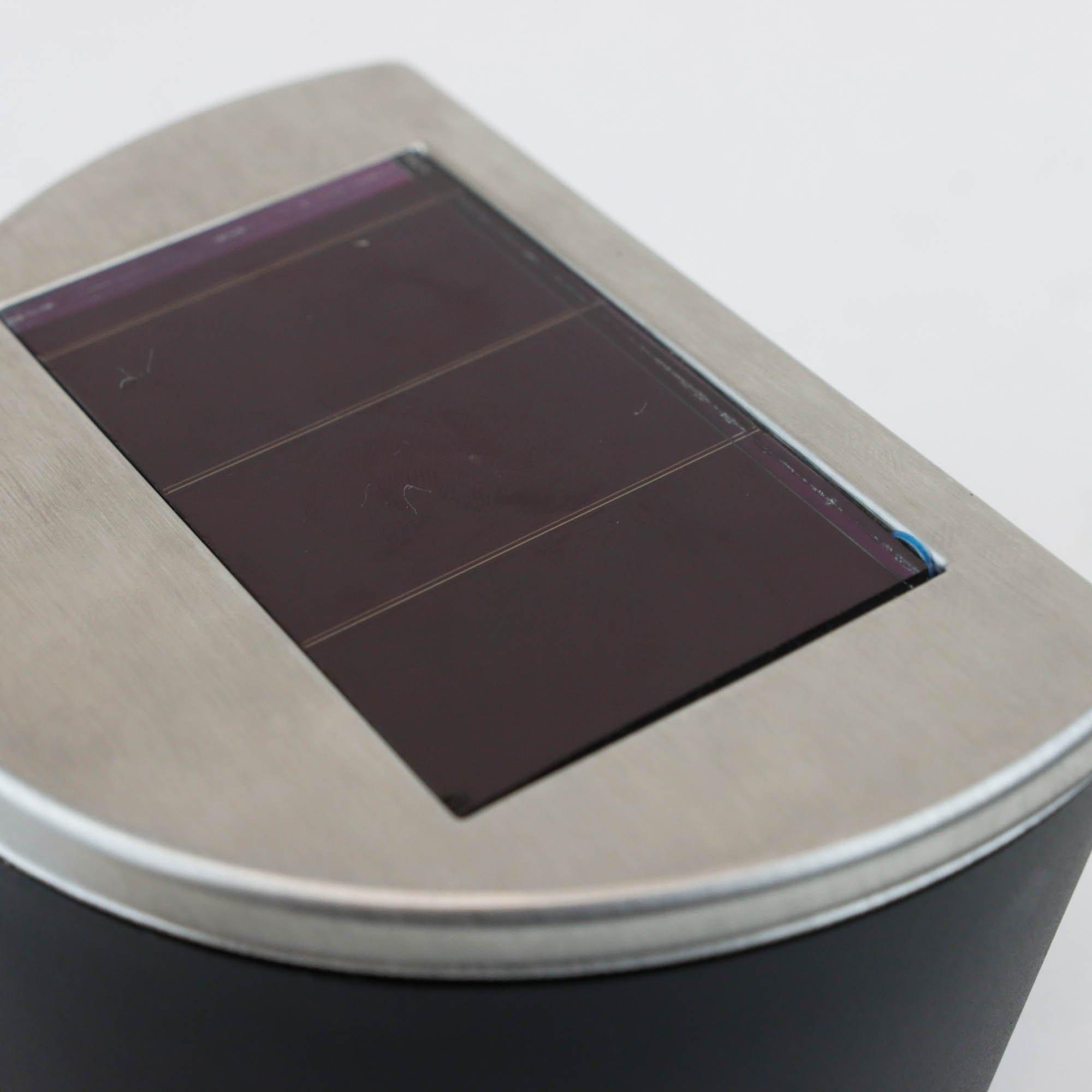 Black/Silver - Streetwize - Urbane Solar Fence Lights (Pack of 4) - 6