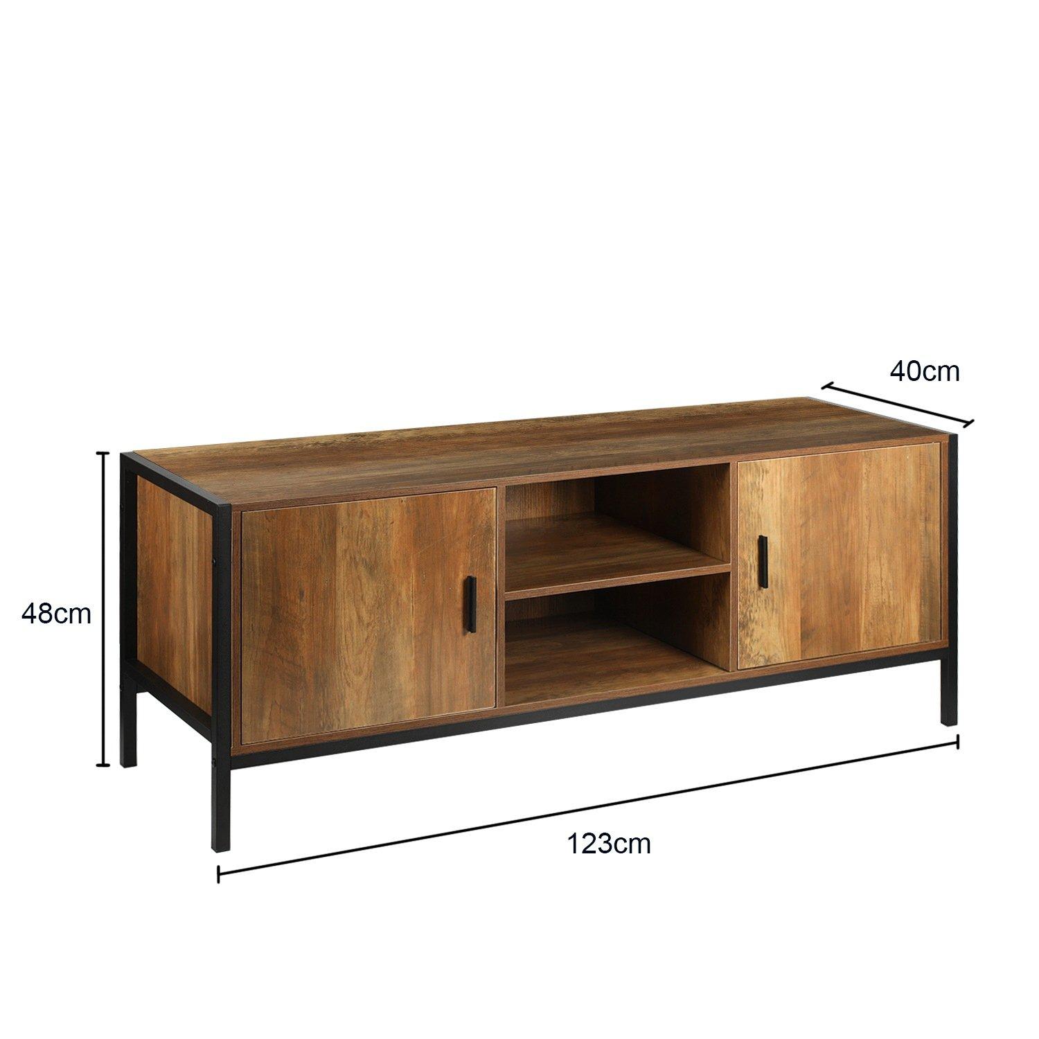 Wood - Homelife - Loft TV Stand - 5