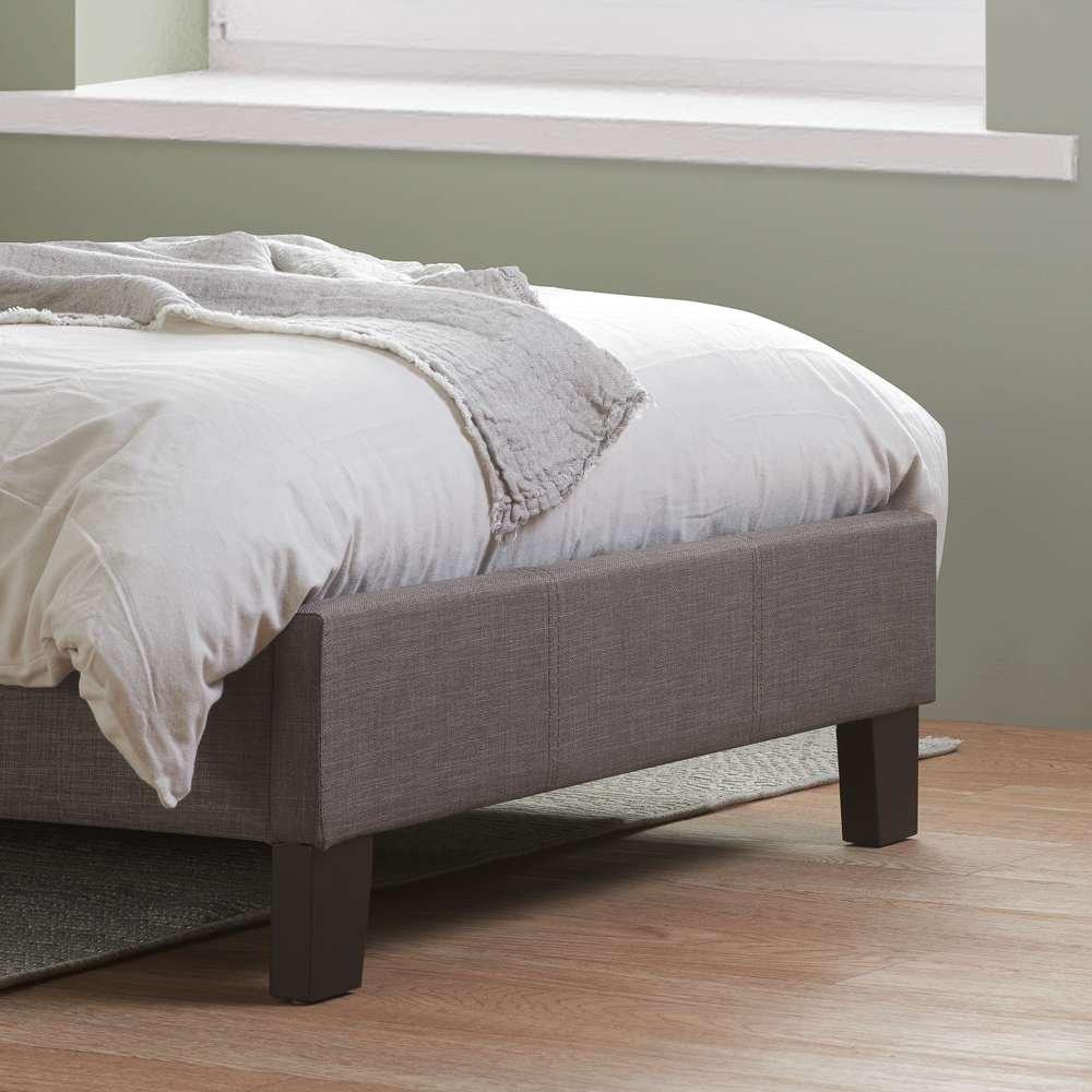 Grey - Birlea - Berlin Fabric Bed in Grey - 5