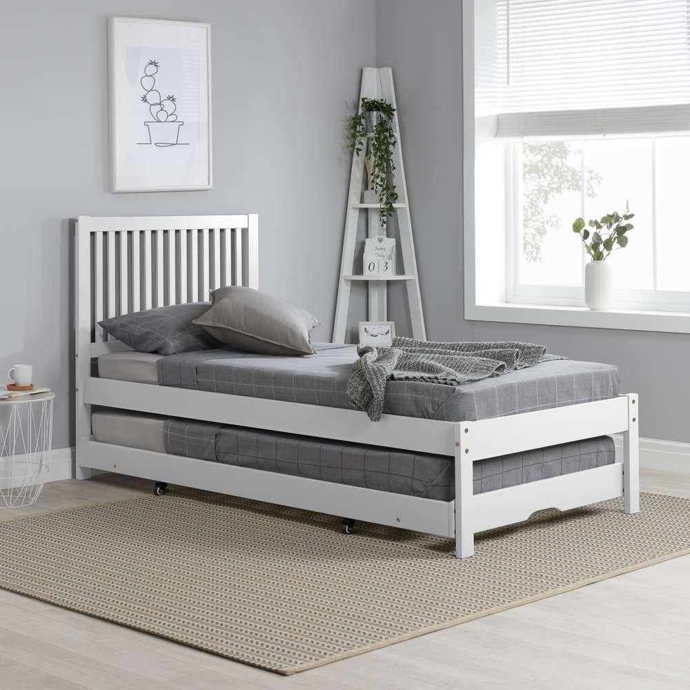 White - Birlea - Buxton Bed with Trundle - 1