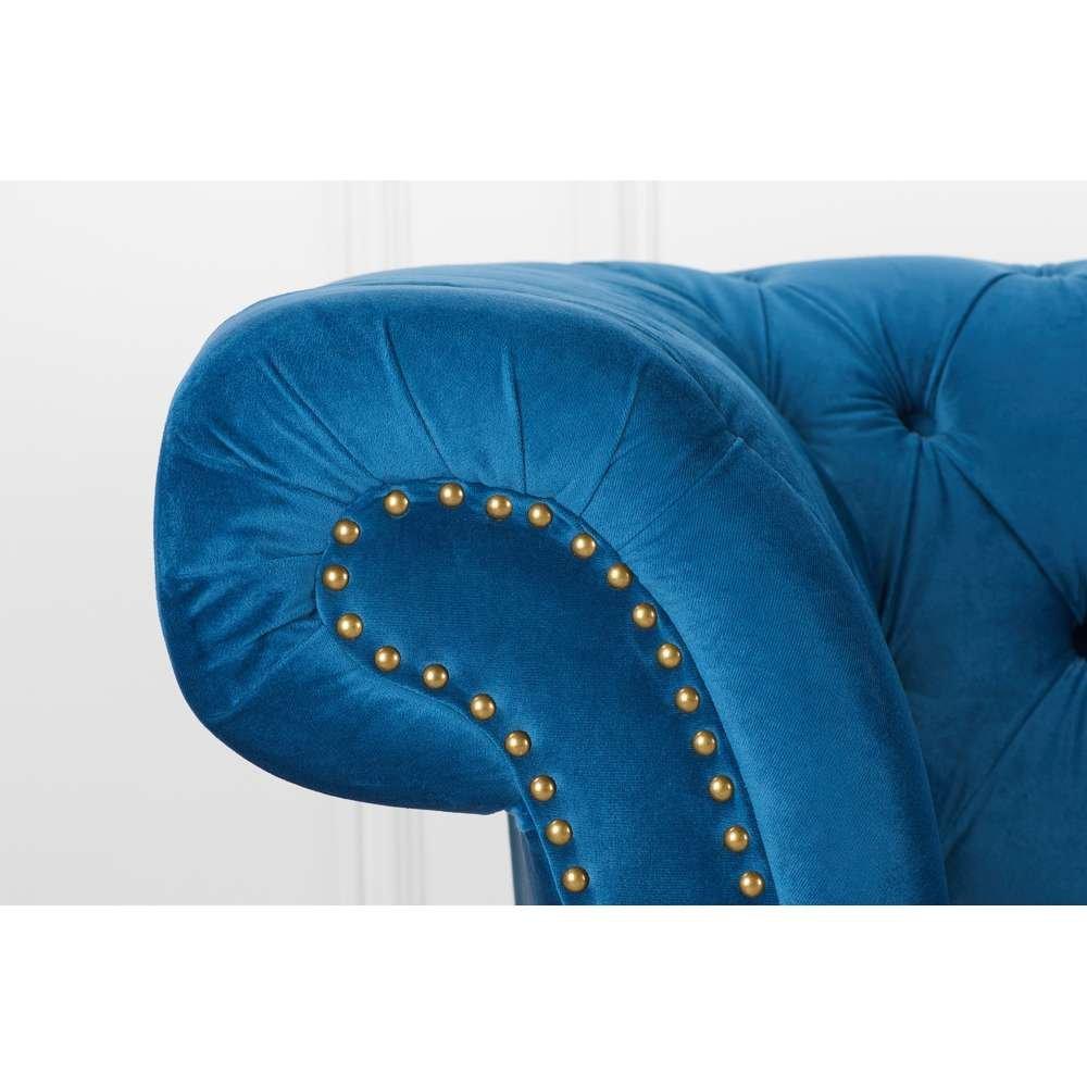 Blue - Birlea - Chester 3 Seater Sofa - 5