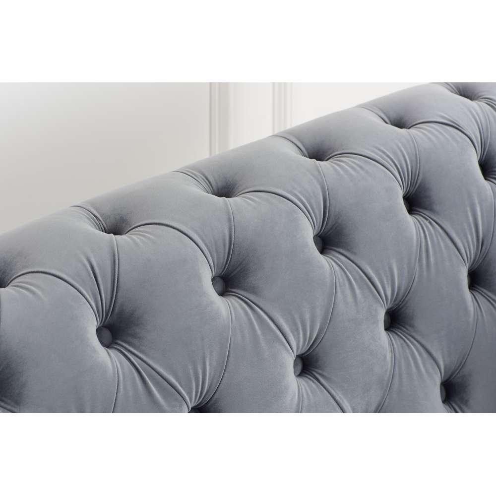 Grey - Birlea - Chester 3 Seater Sofa - 3