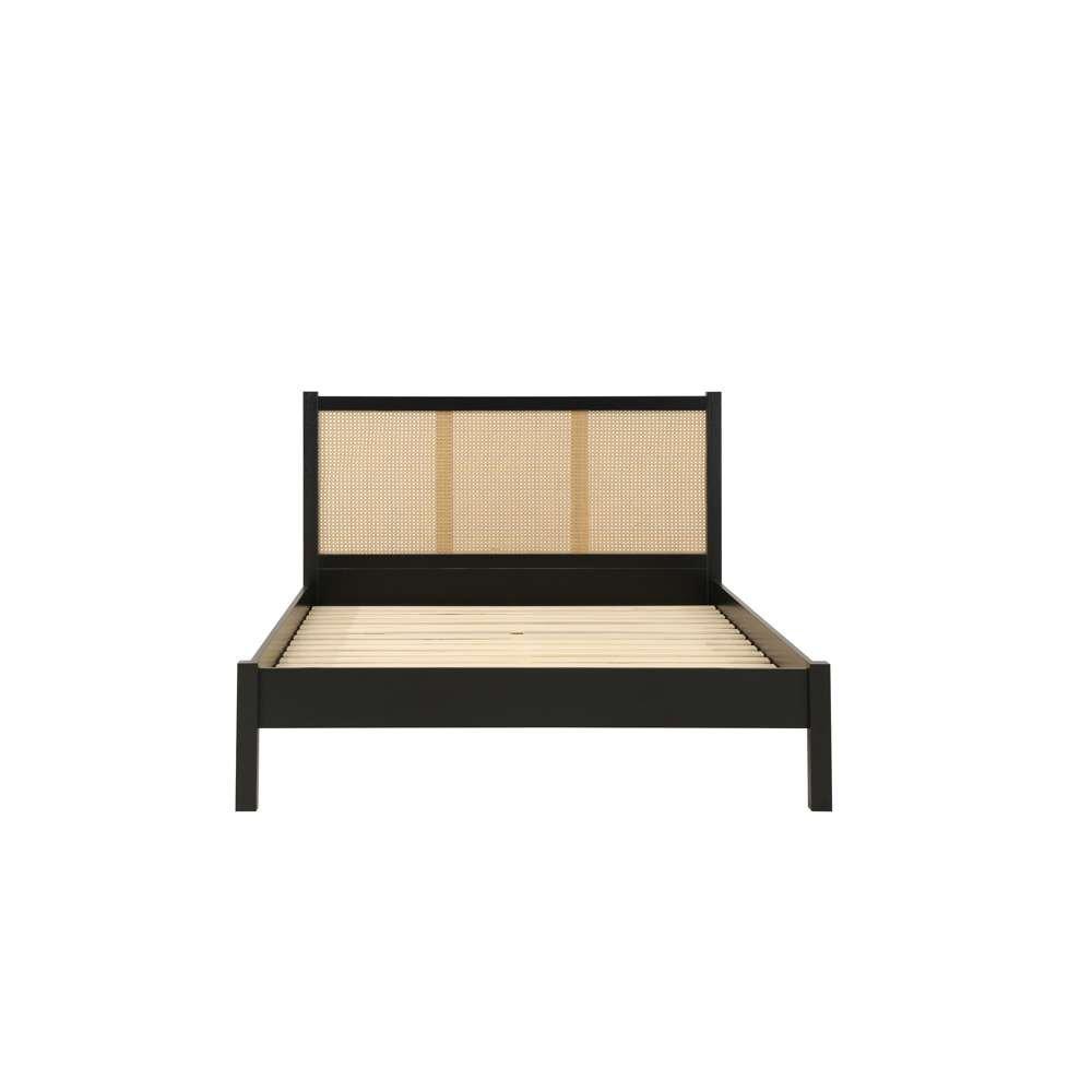 Black - Birlea - Croxley Rattan Bed - 9